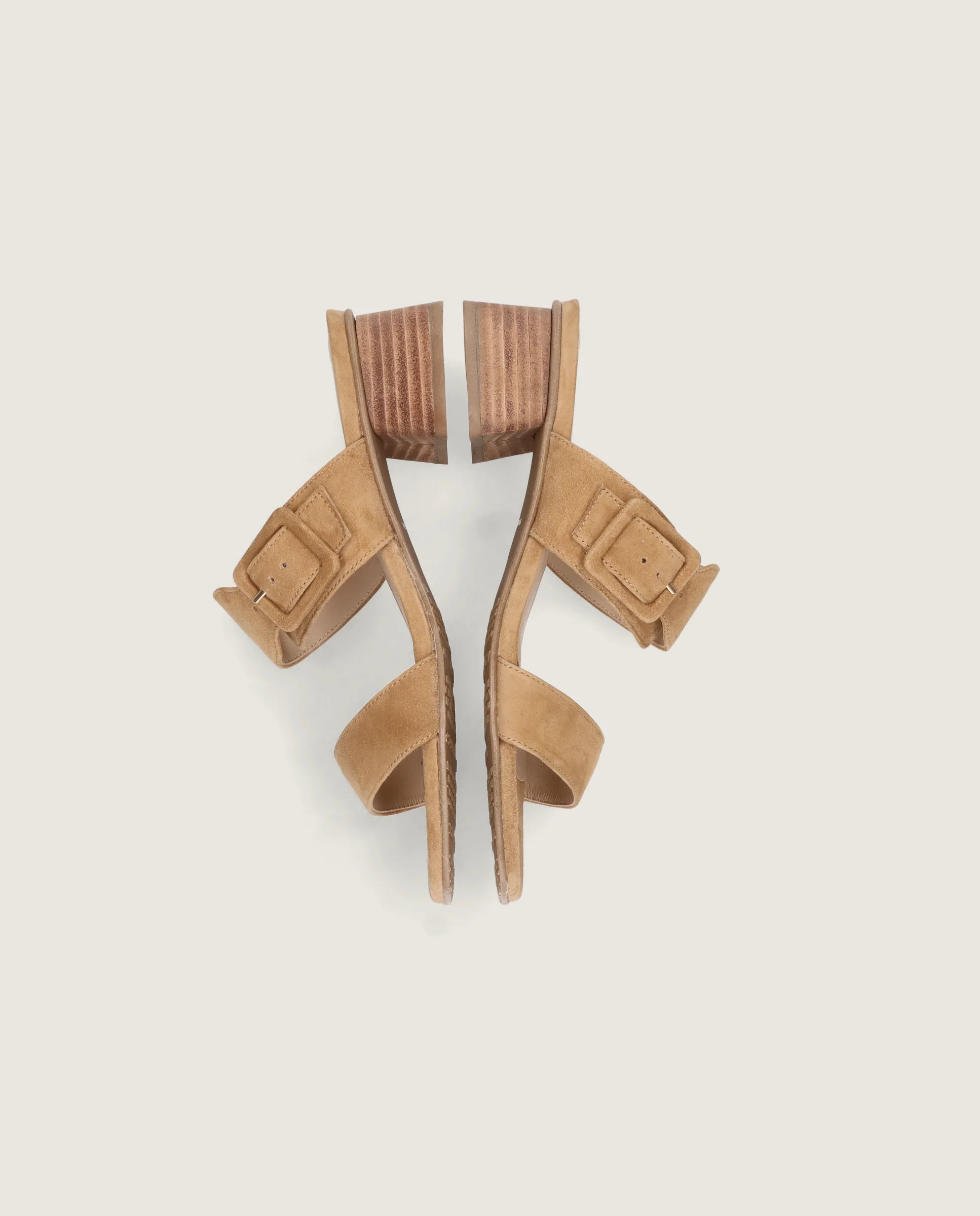 Sandalias Cannes Marrones Ante - Image 5
