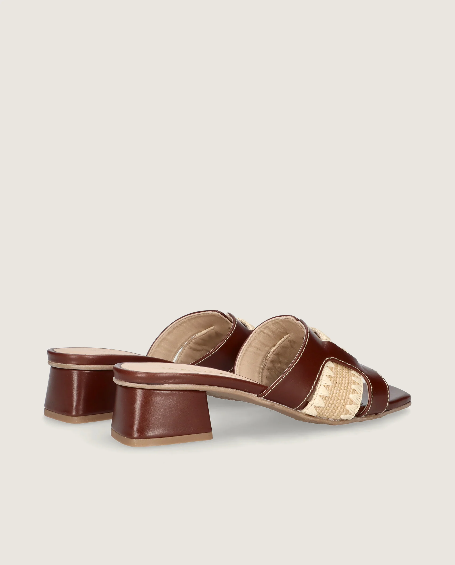 Sandalias Cannes Marrones Piel - Image 4