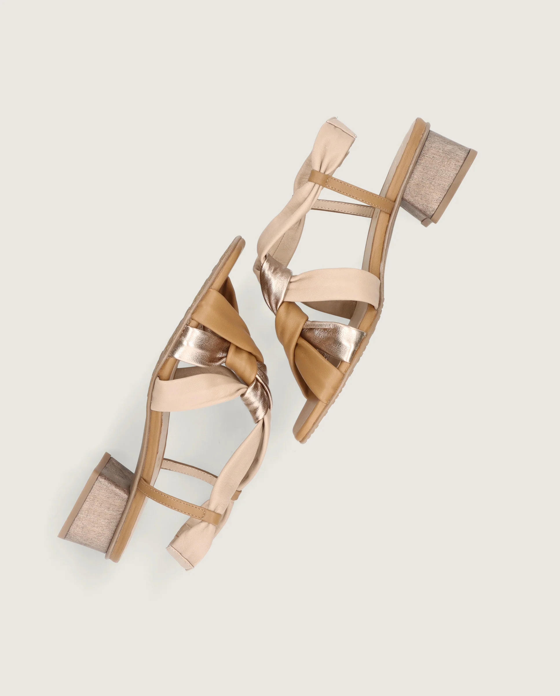 Sandalias Cannes Marrones Piel - Image 4