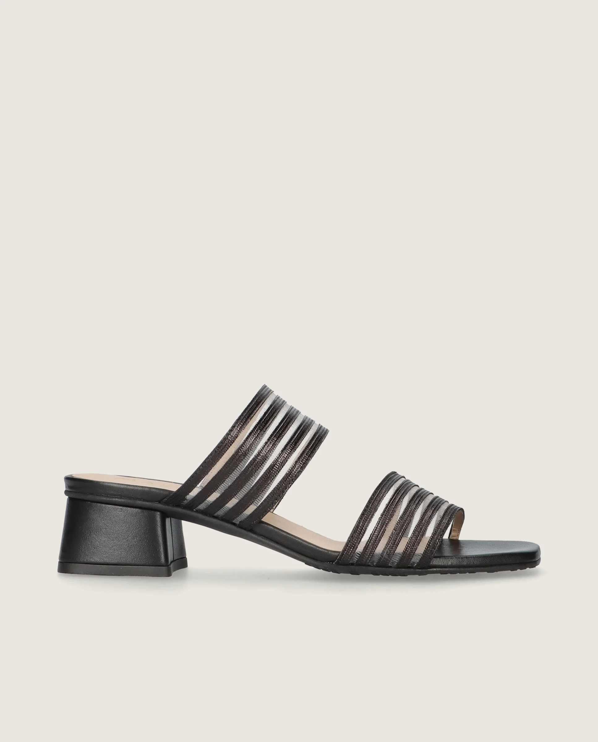 Sandalias Cannes Negros Tejidos - Image 3