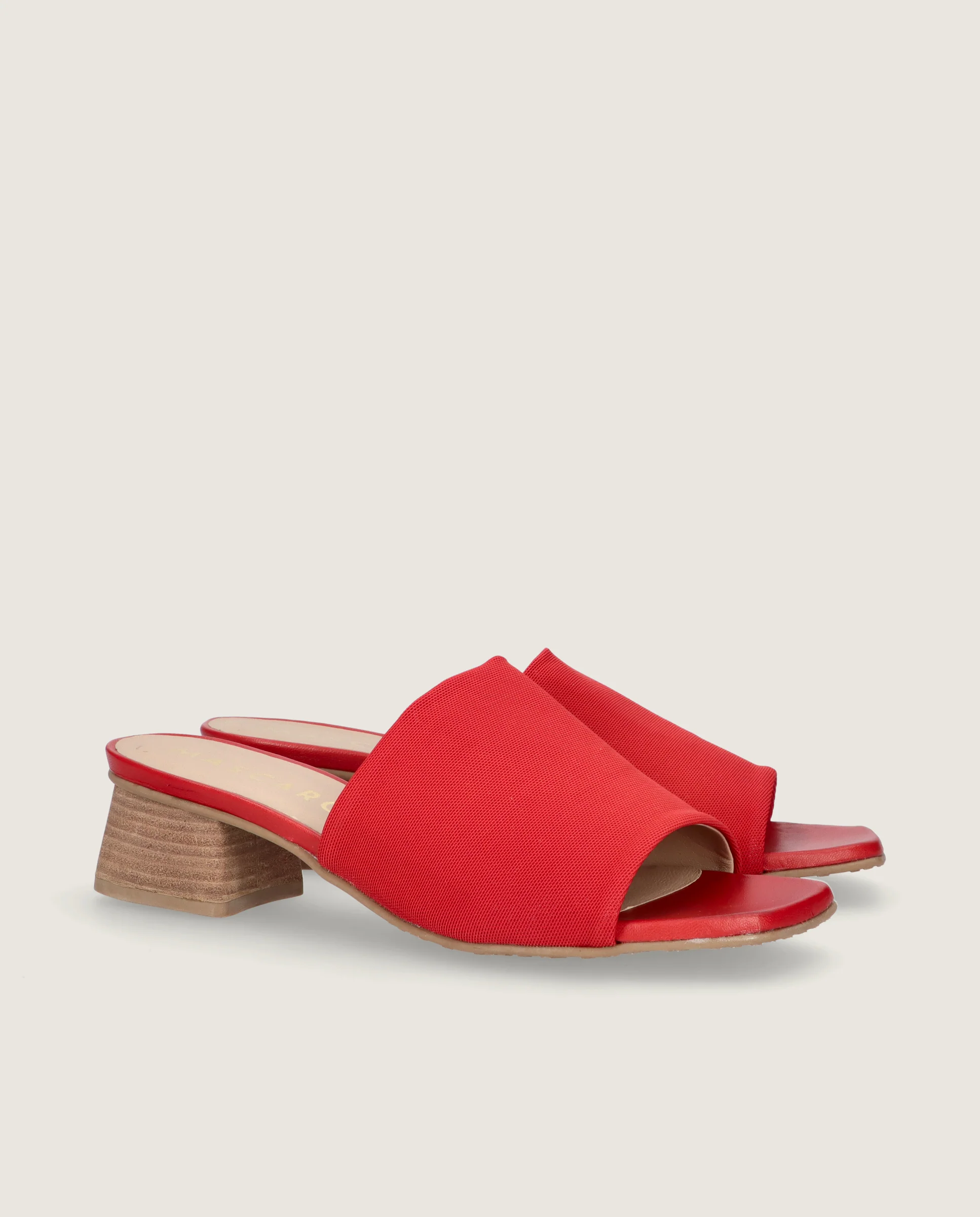 Sandalias Cannes Rojos Tejidos