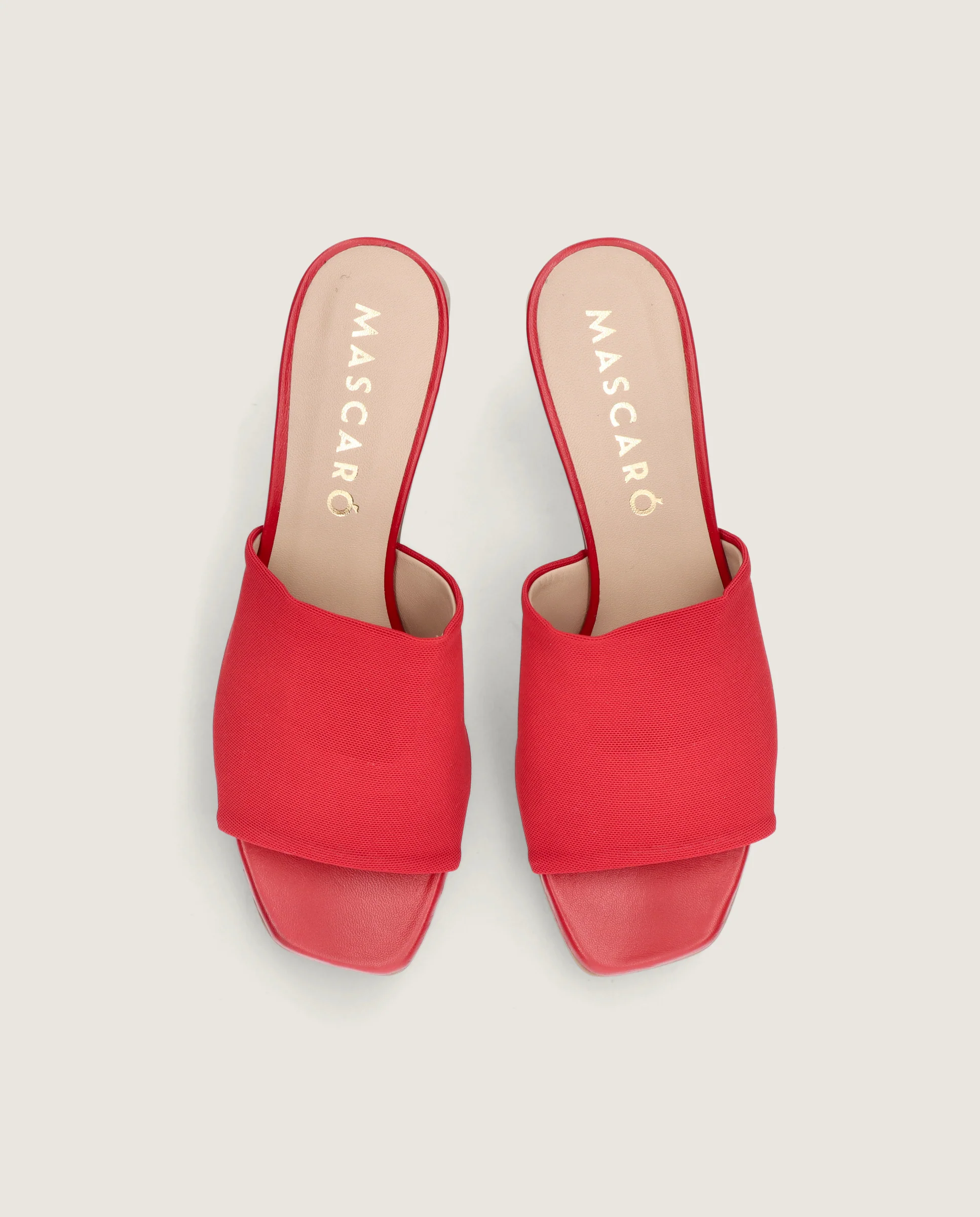 Sandalias Cannes Rojos Tejidos - Image 2