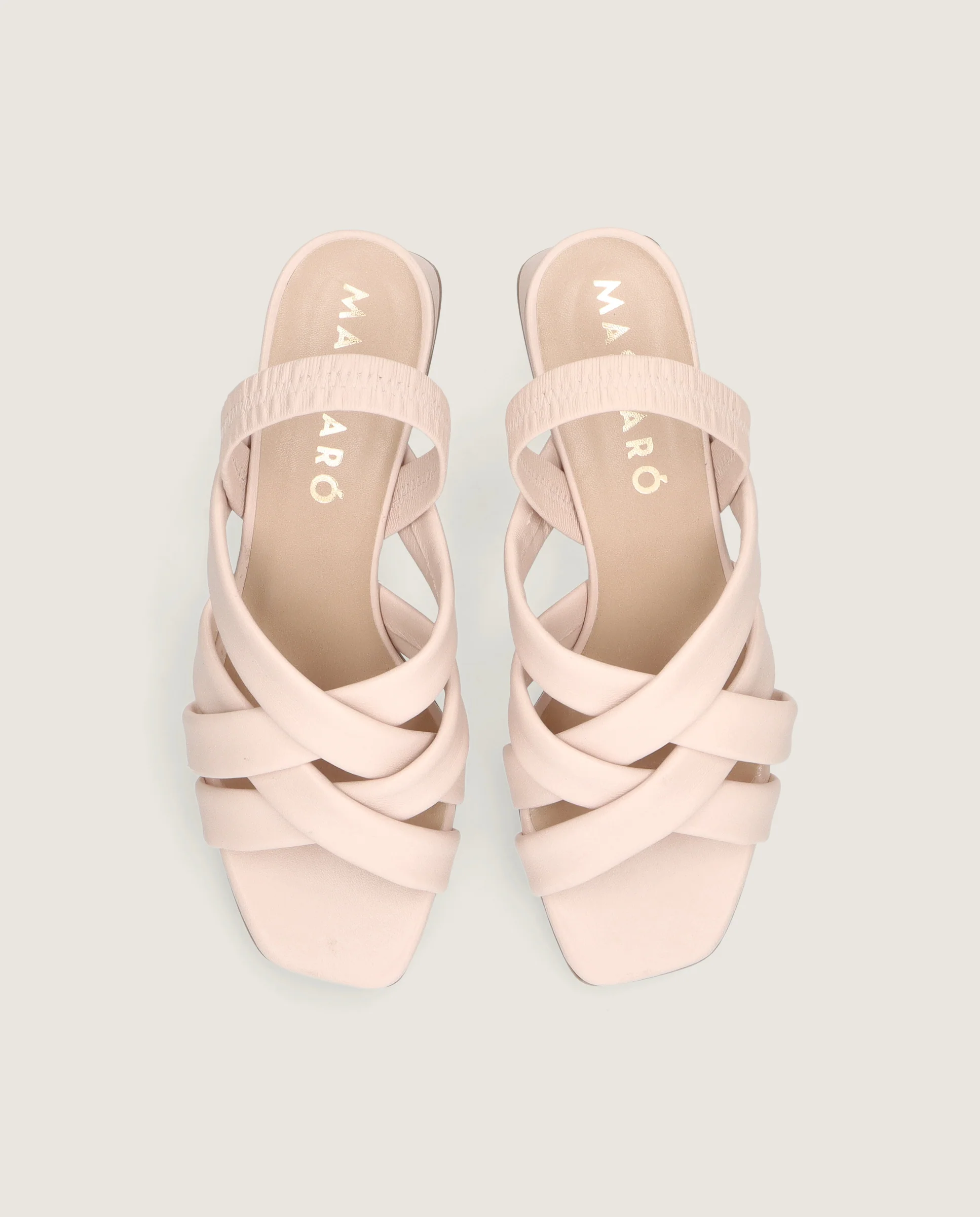 Sandalias Cannes Rosas Piel - Image 2