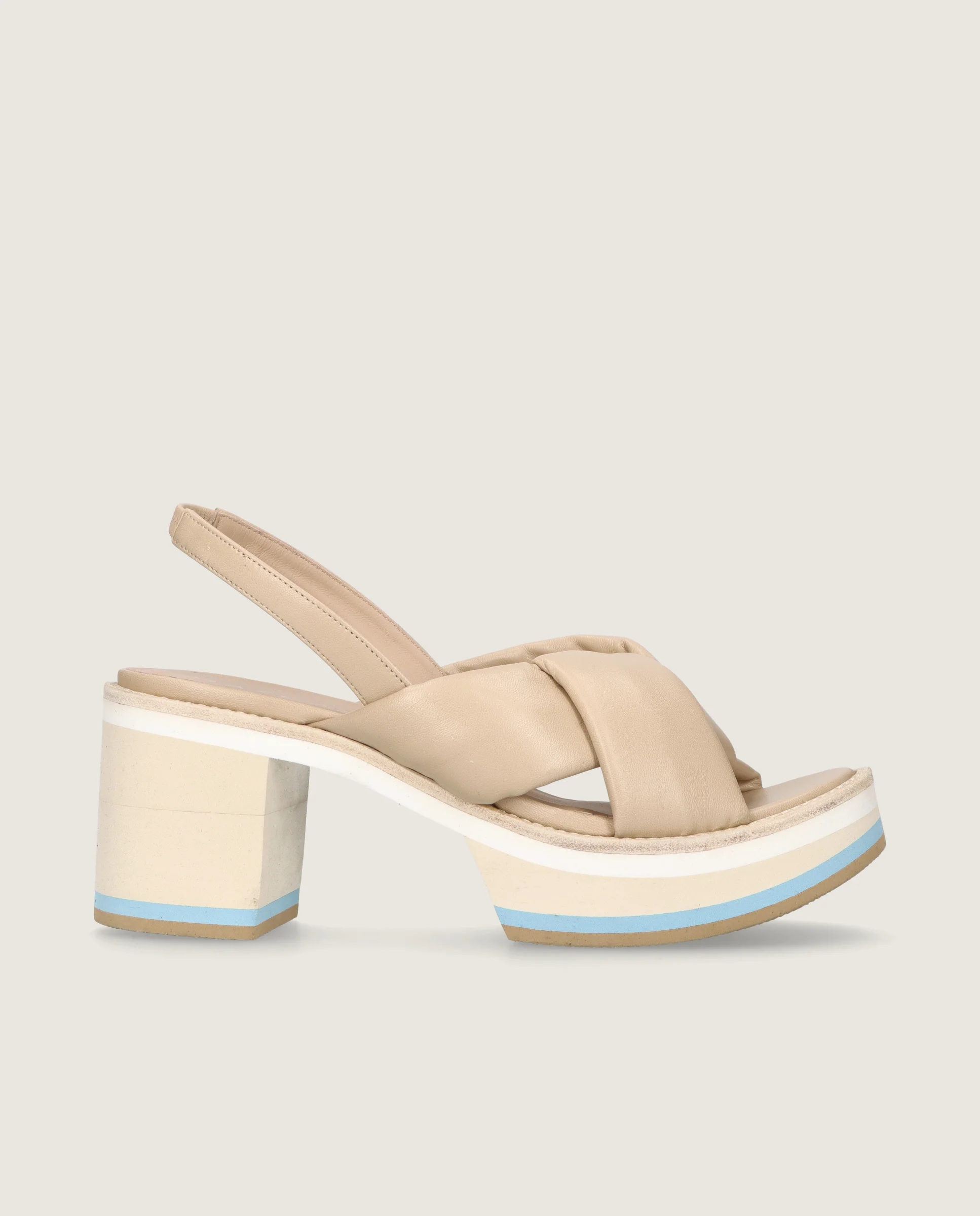 Sandalias Corfu Beiges Piel - Image 3