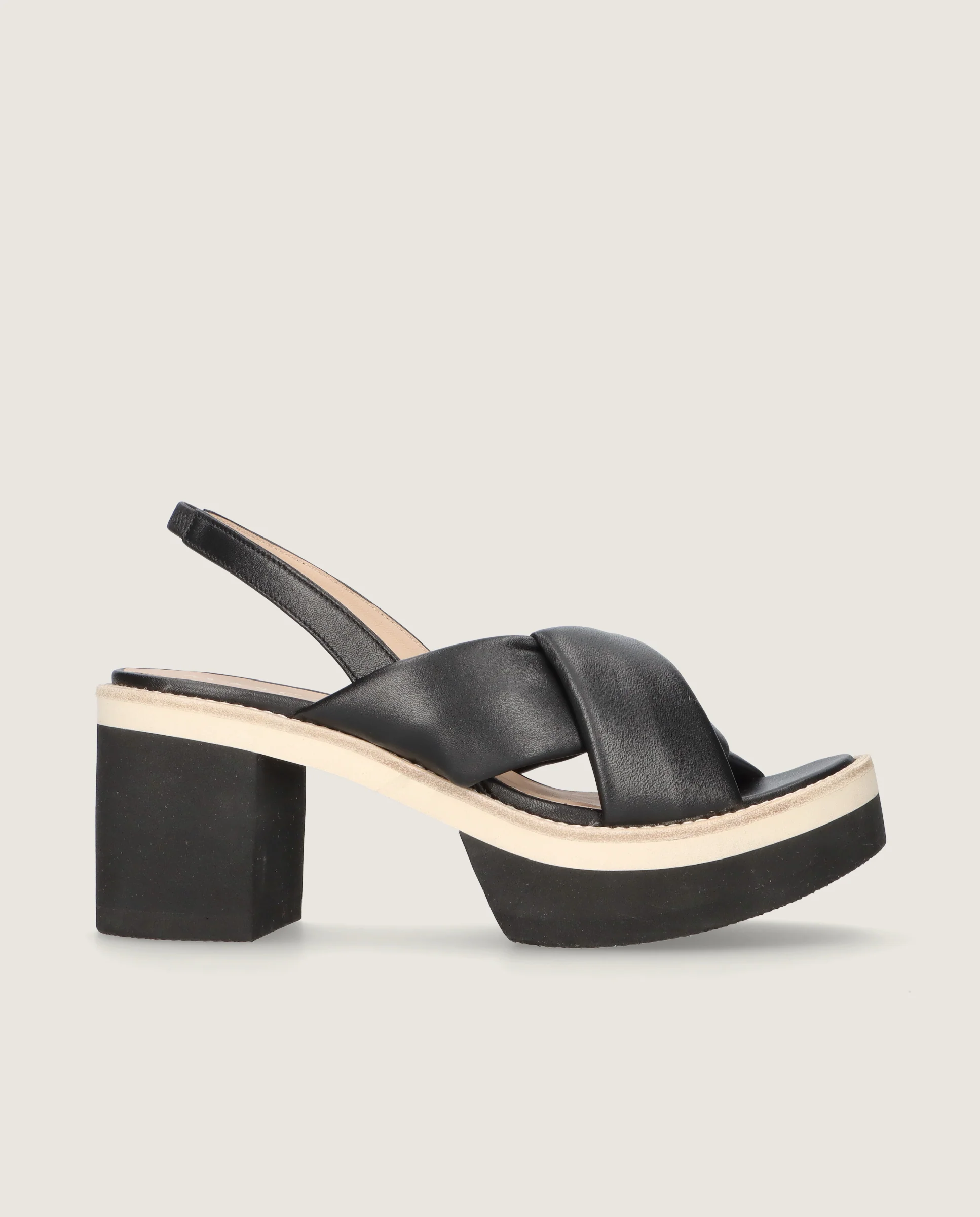 Sandalias Corfu Negros Piel - Image 3