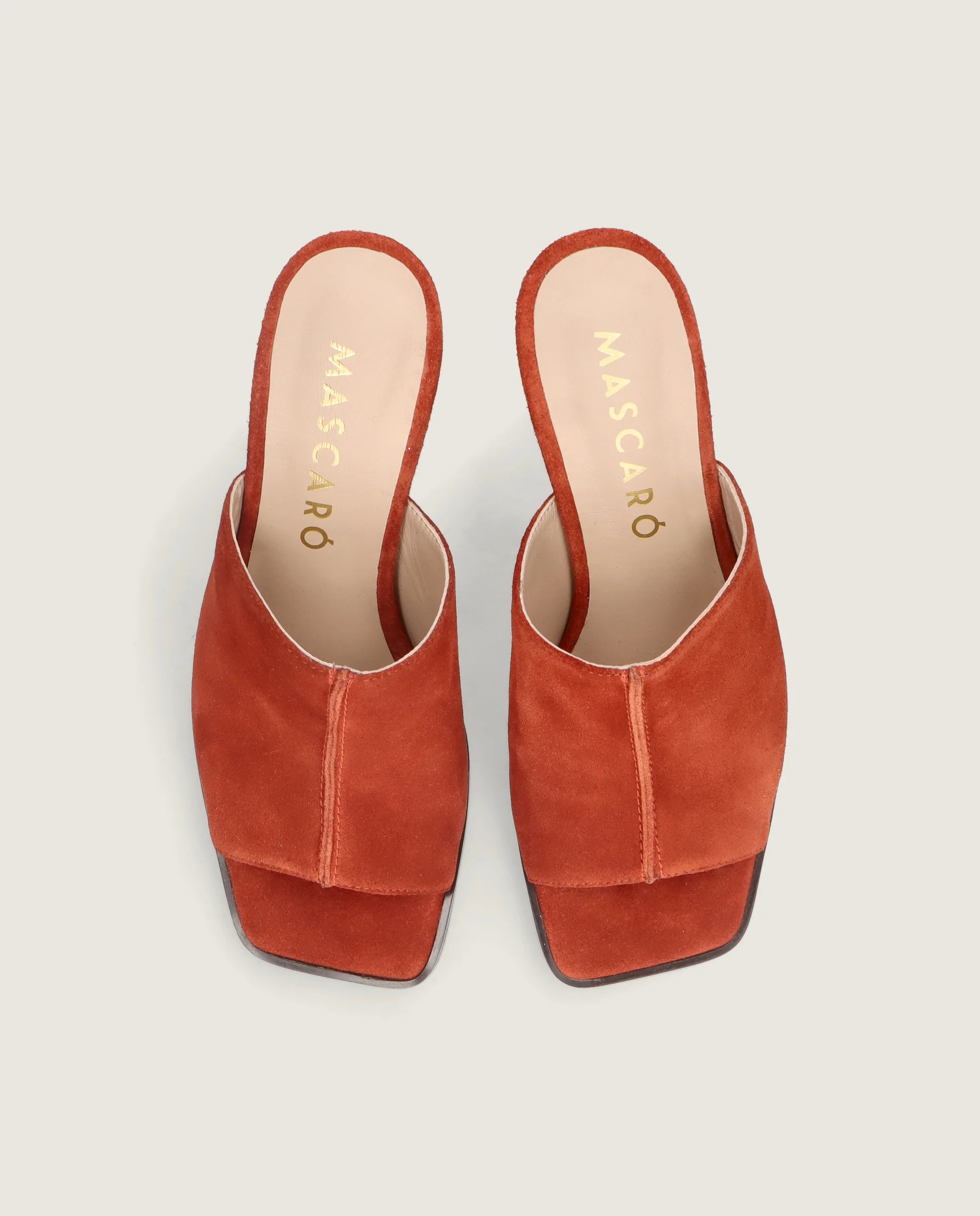Sandalias Emi Naranjas Ante - Image 2