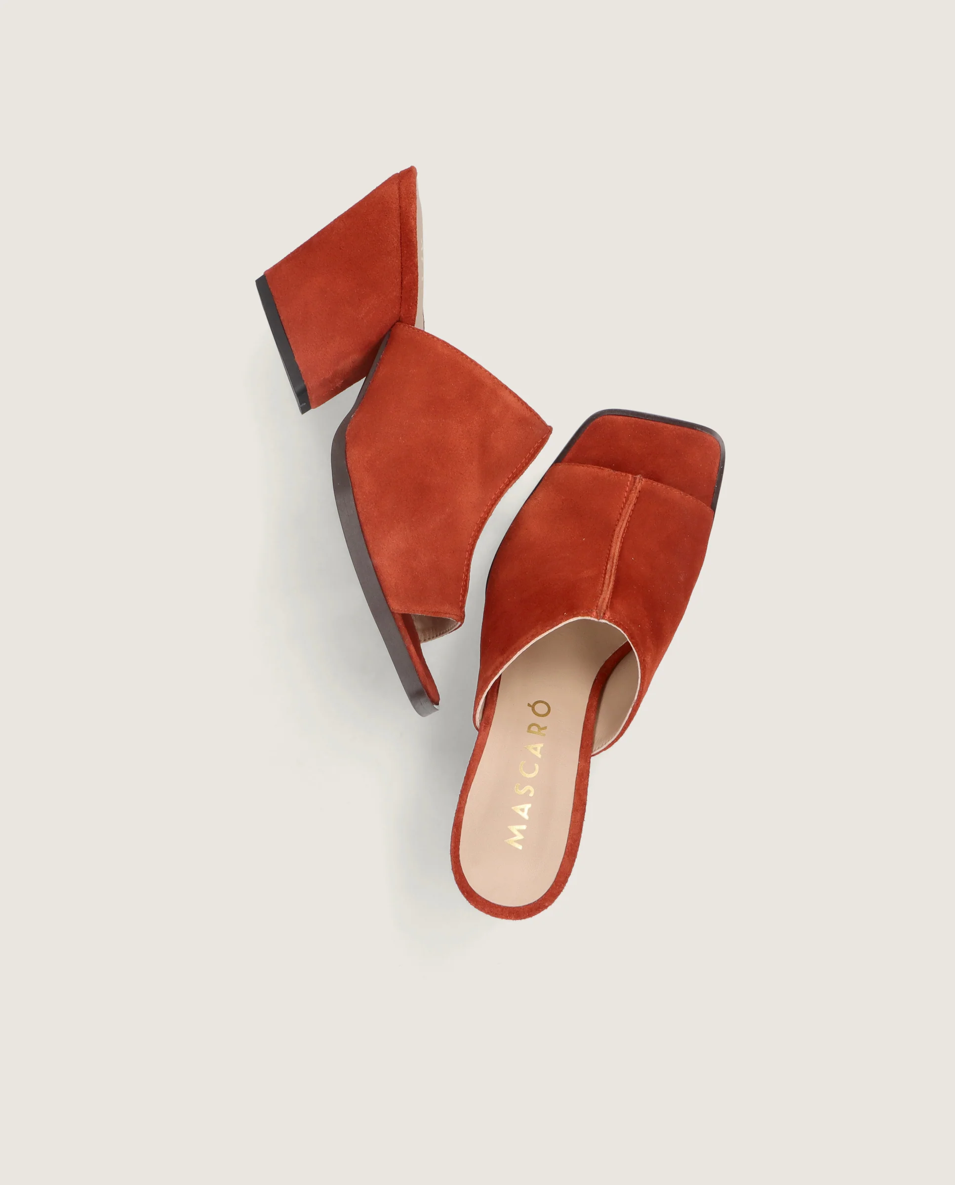 Sandalias Emi Naranjas Ante - Image 5