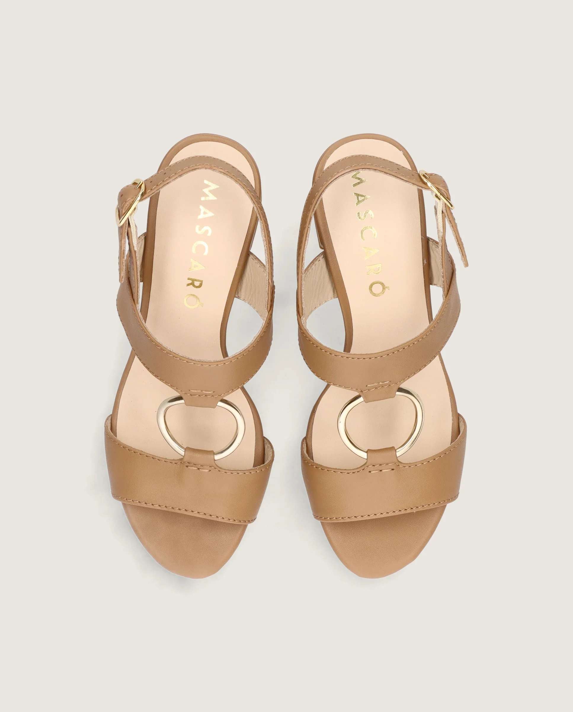 Sandalias Emilia Marrones Piel - Image 2