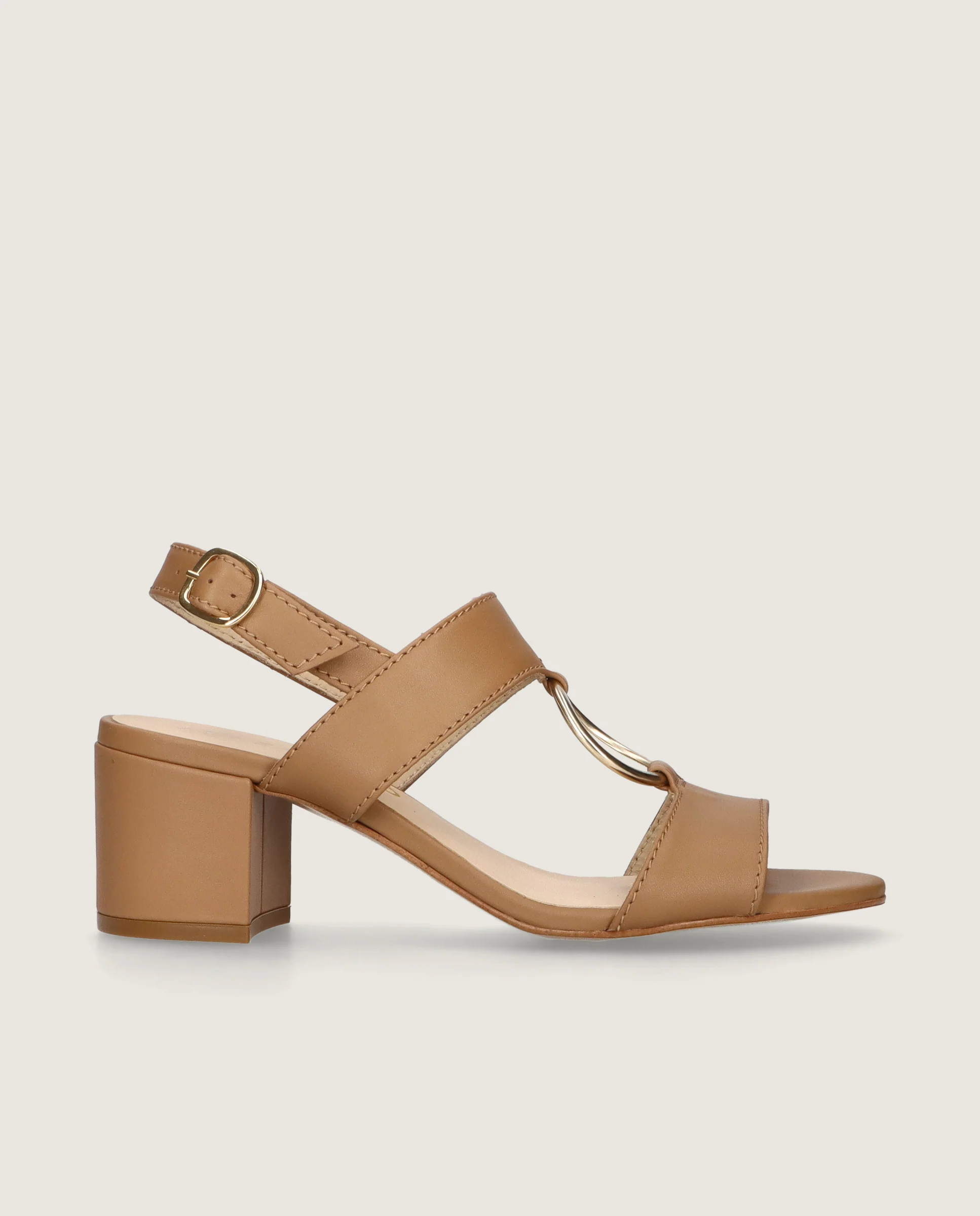 Sandalias Emilia Marrones Piel - Image 3