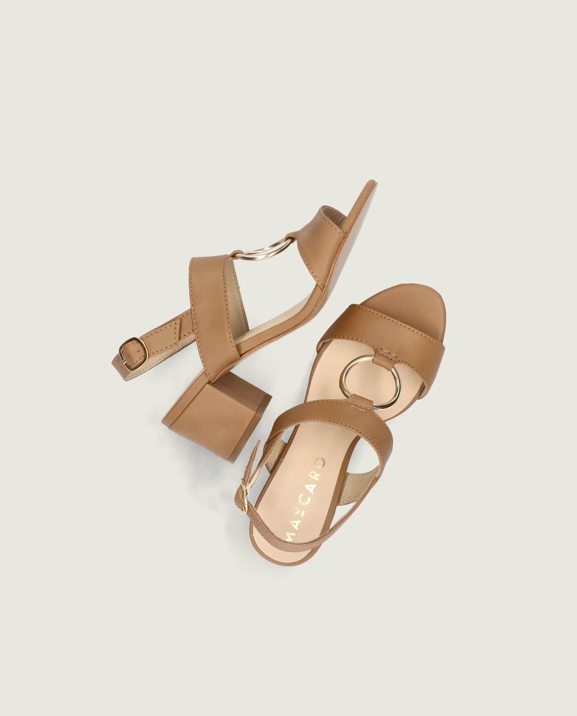 Sandalias Emilia Marrones Piel - Image 5