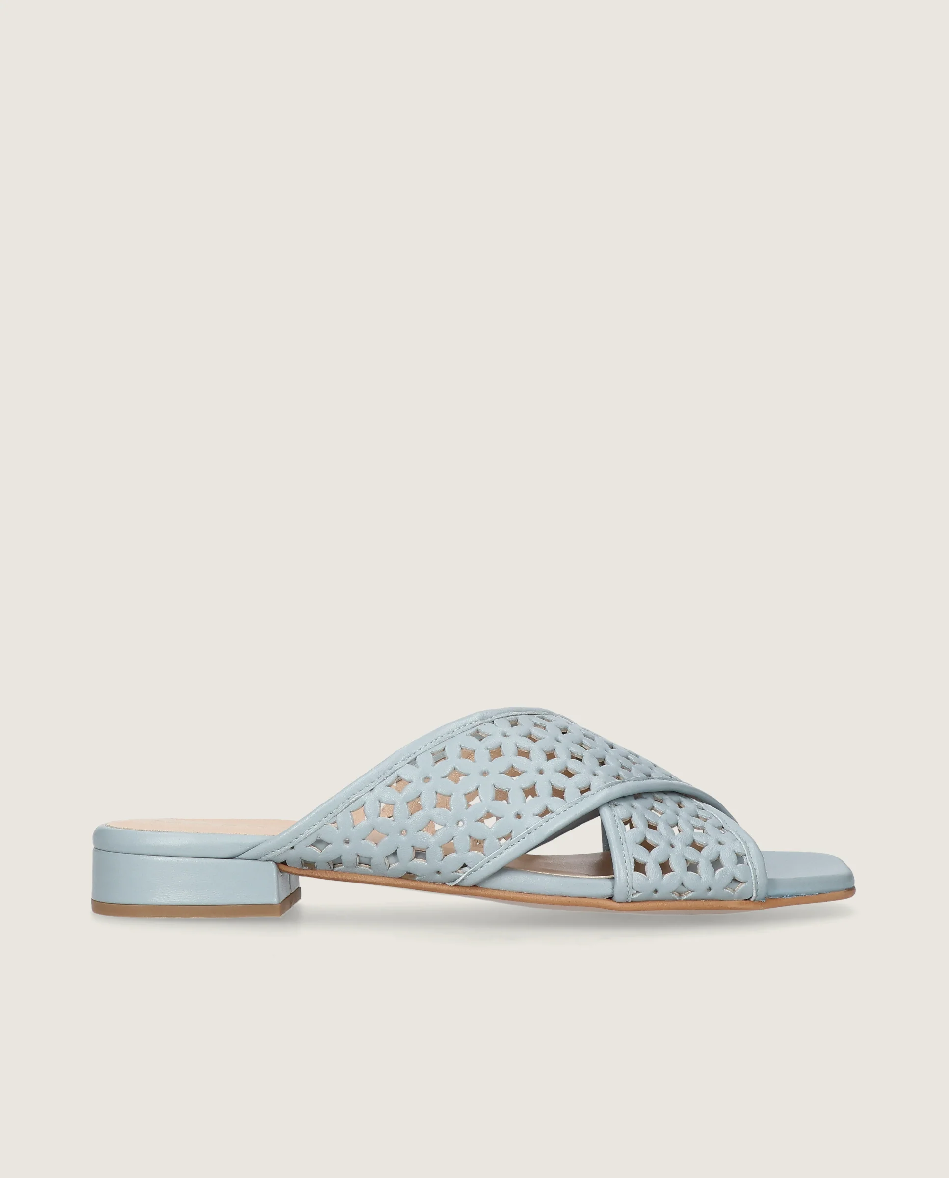 Sandalias Eva Azules Piel - Image 3