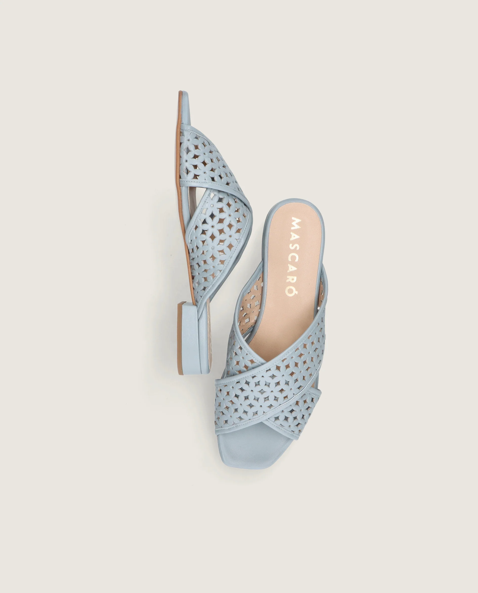 Sandalias Eva Azules Piel - Image 5