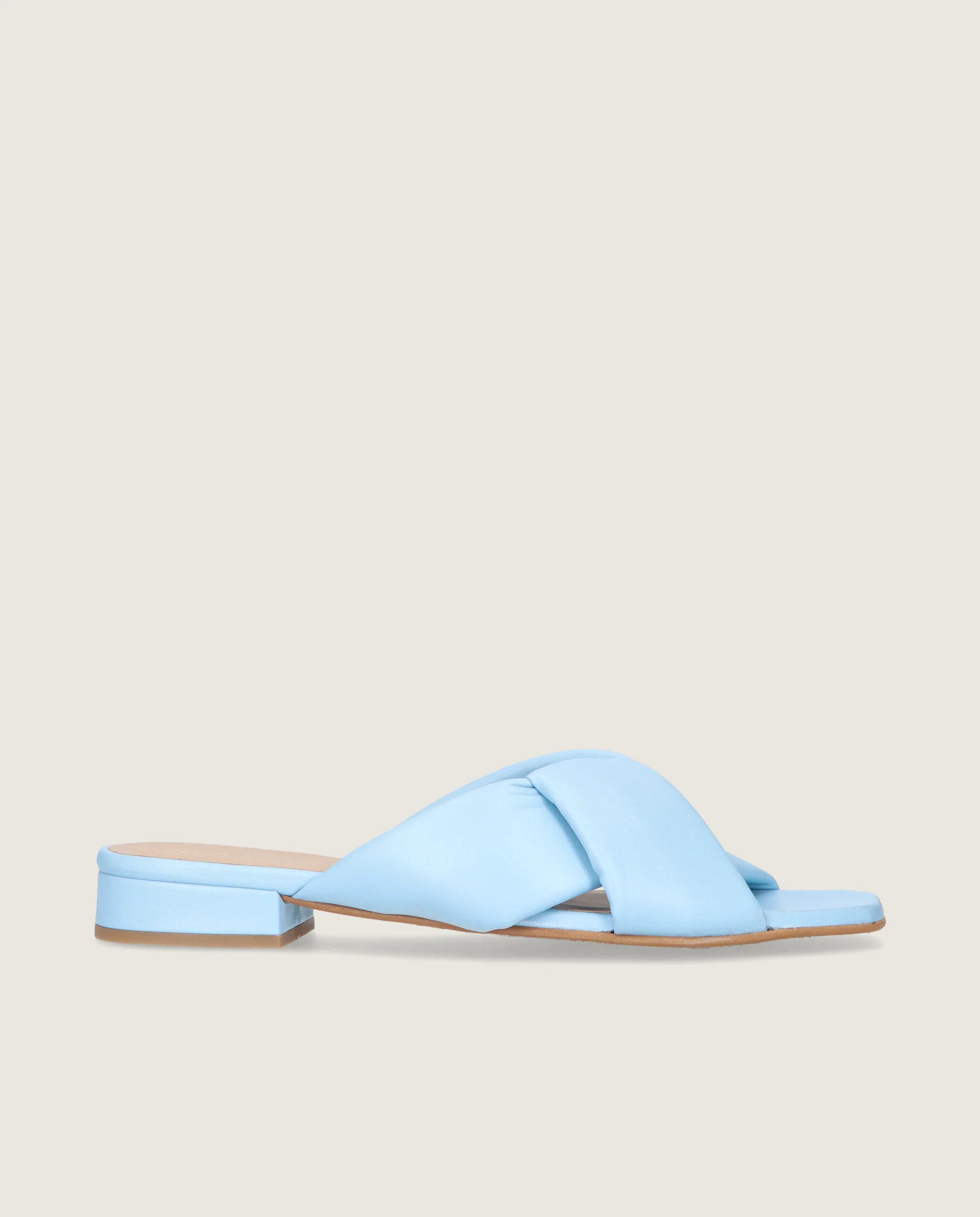 Sandalias Eva Azules Piel - Image 3