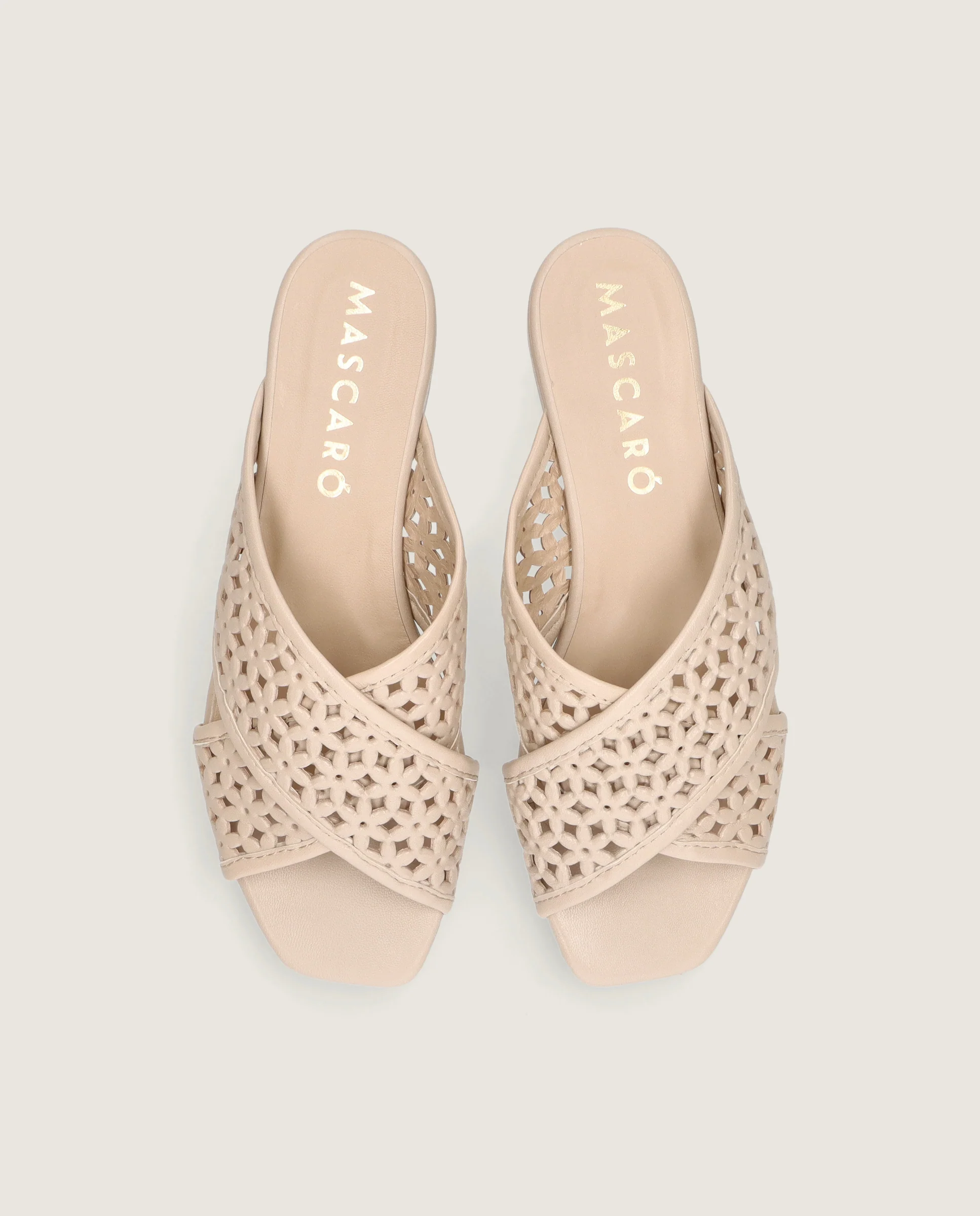 Sandalias Eva Beiges Piel - Image 2