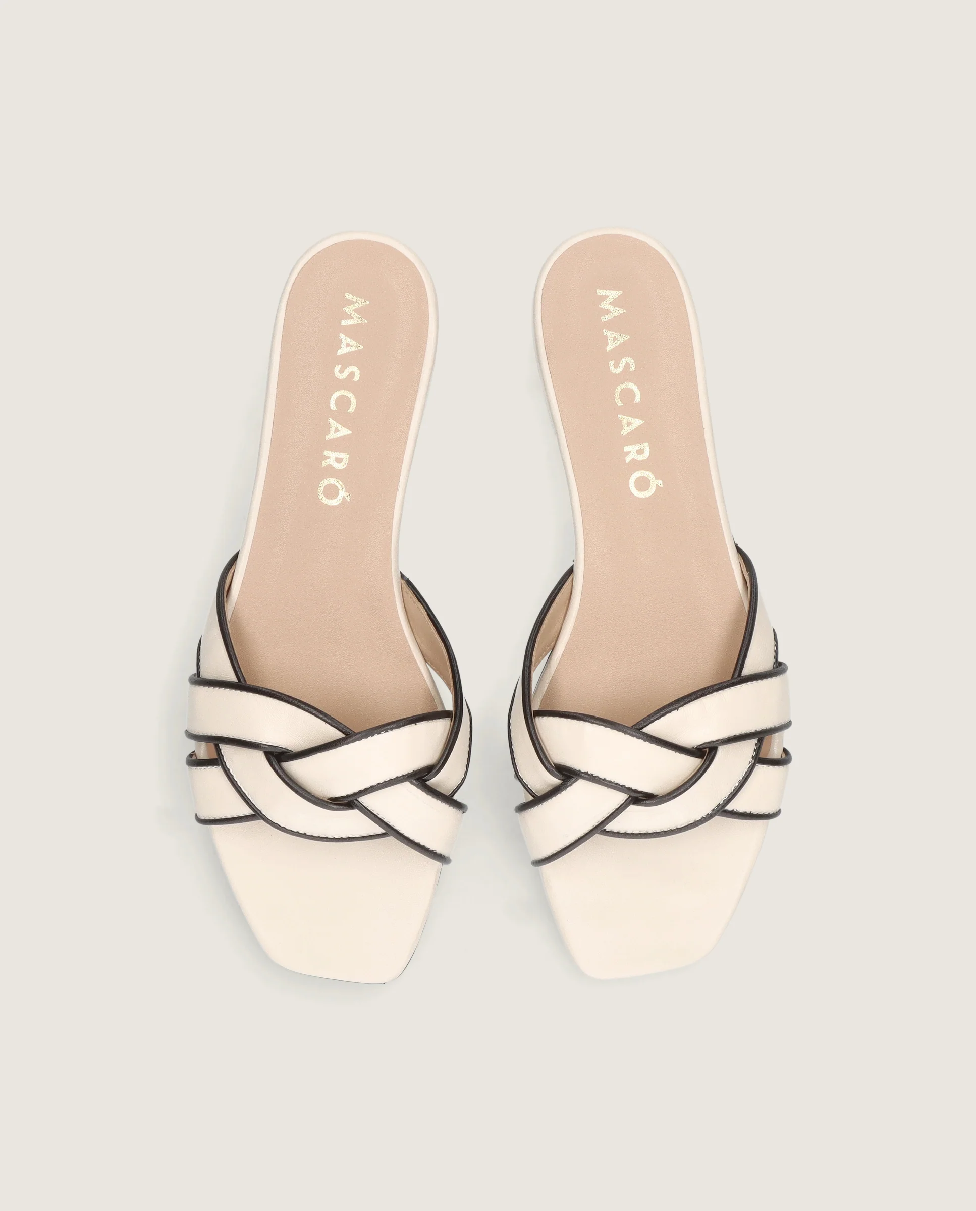 Sandalias Eva Blancos Piel - Image 2