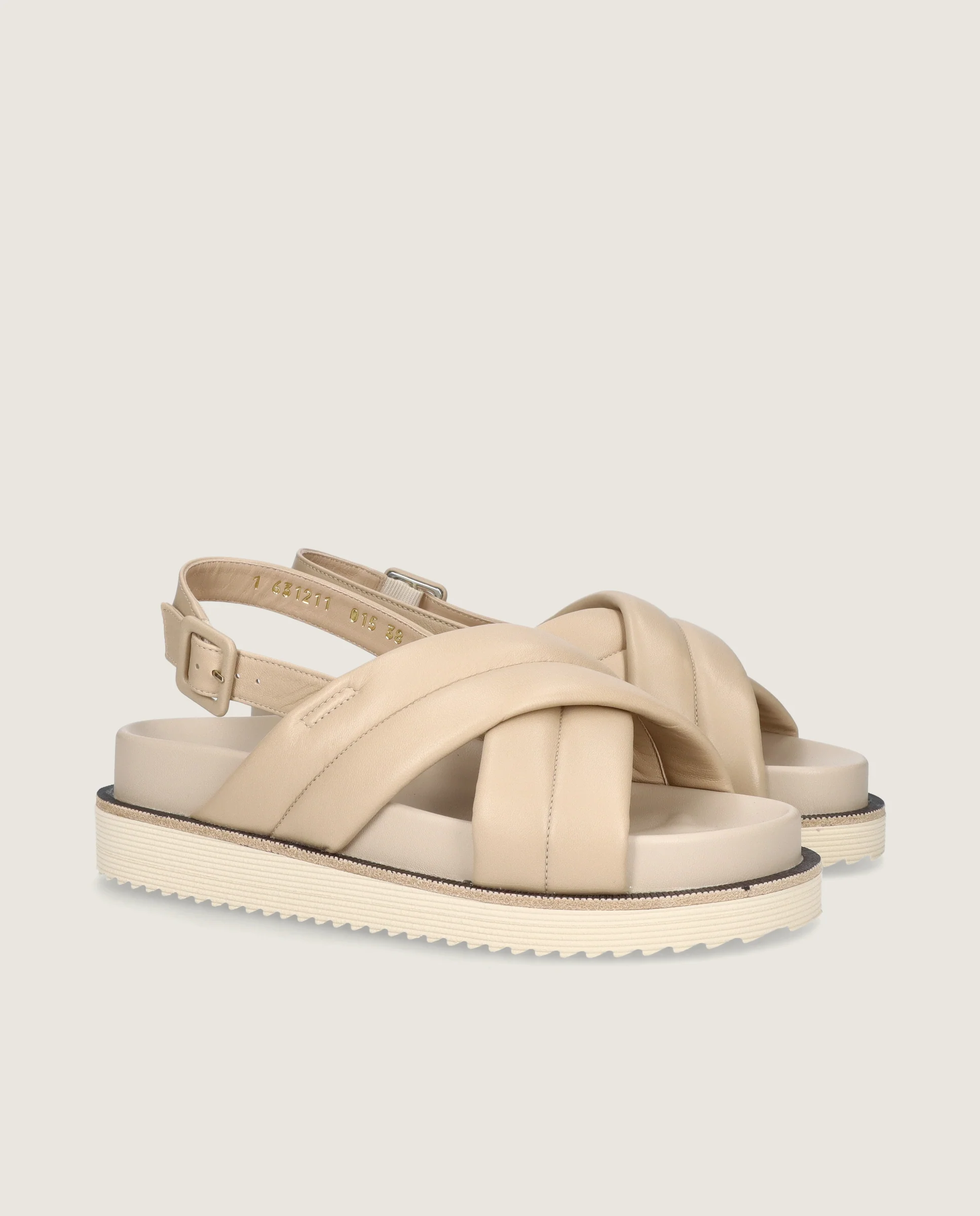 Sandalias Ivy Beiges Piel