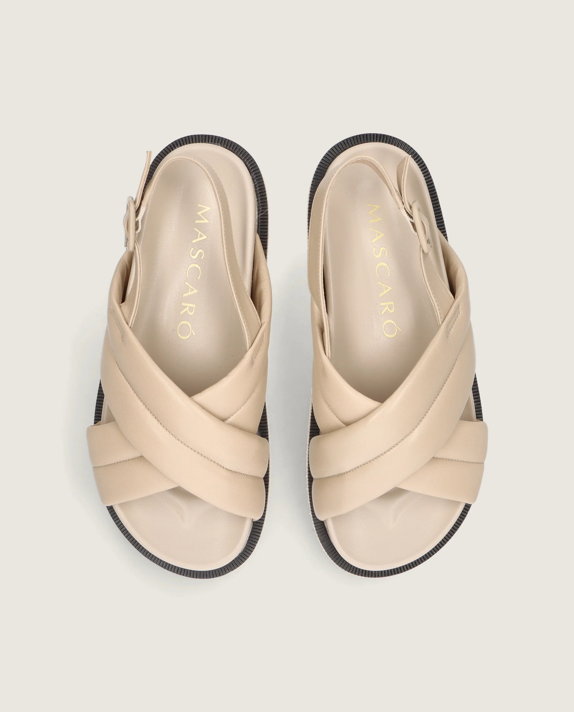 Sandalias Ivy Beiges Piel - Image 2
