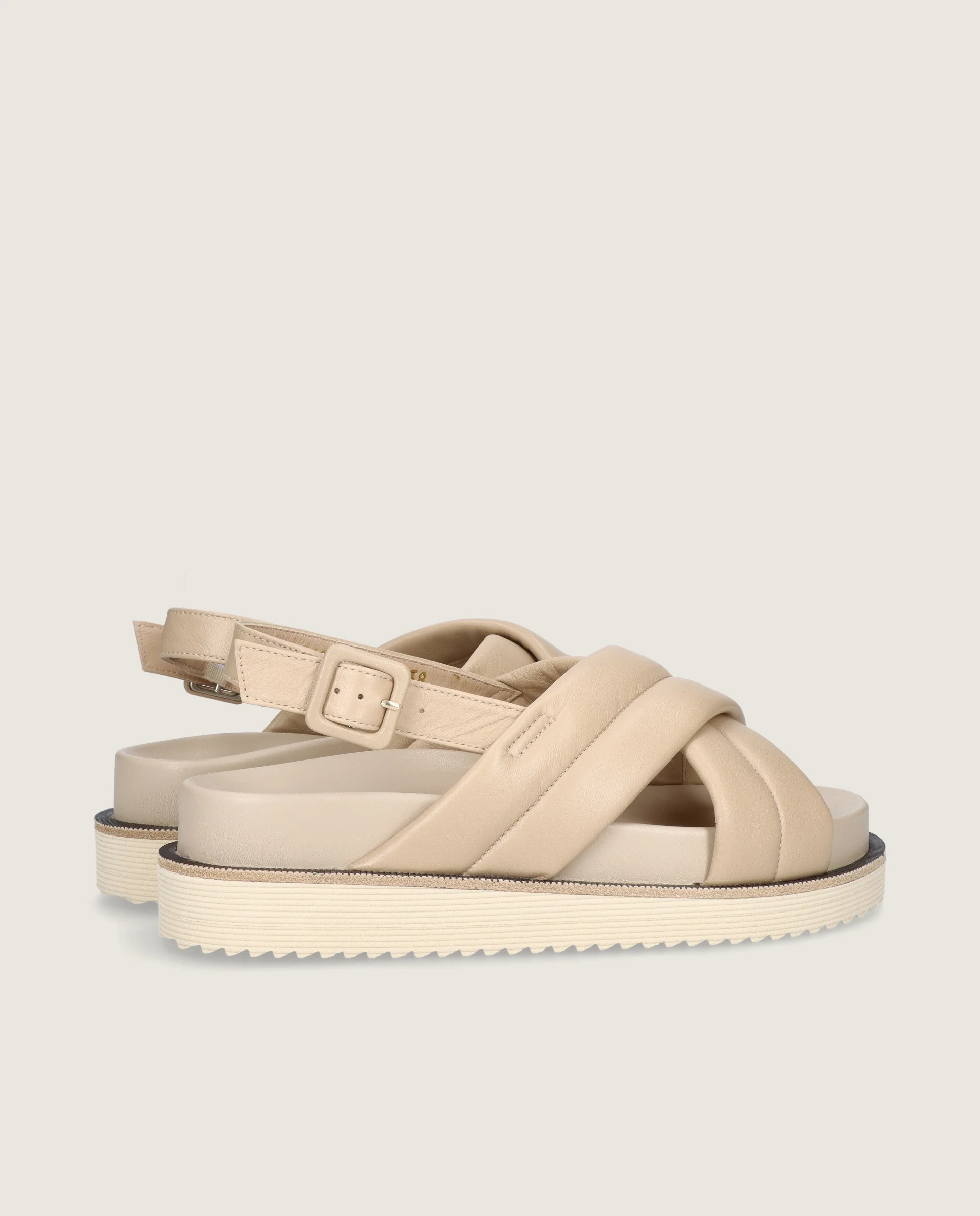 Sandalias Ivy Beiges Piel - Image 4