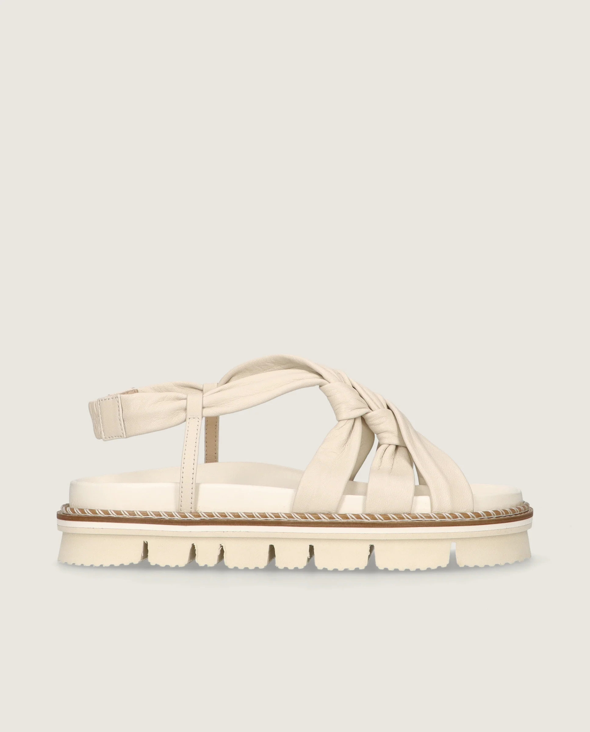 Sandalias Ivy Negros Piel - Image 3