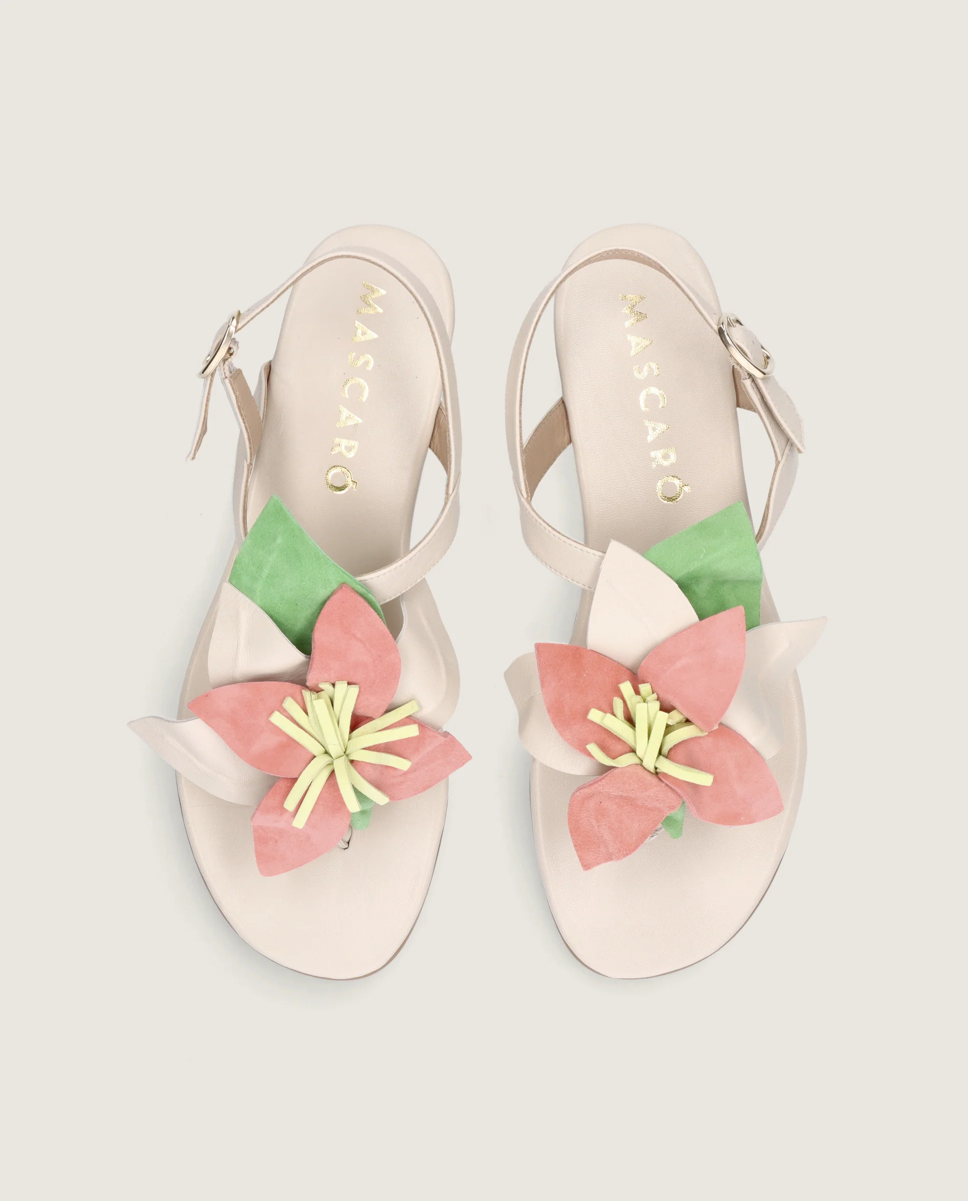 Sandalias Lygia Blancos Piel - Image 2