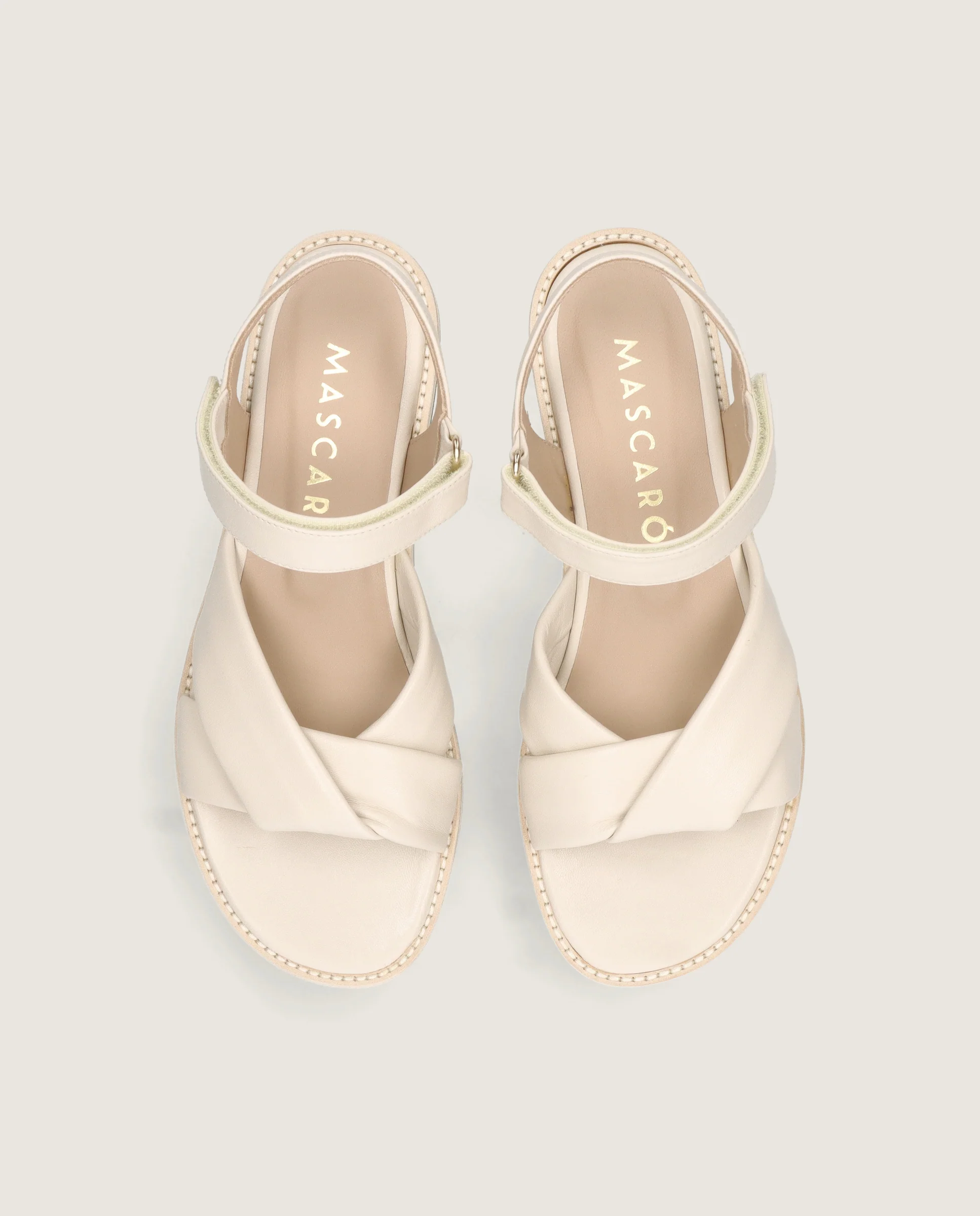 Sandalias Lygia Blancos Piel - Image 2