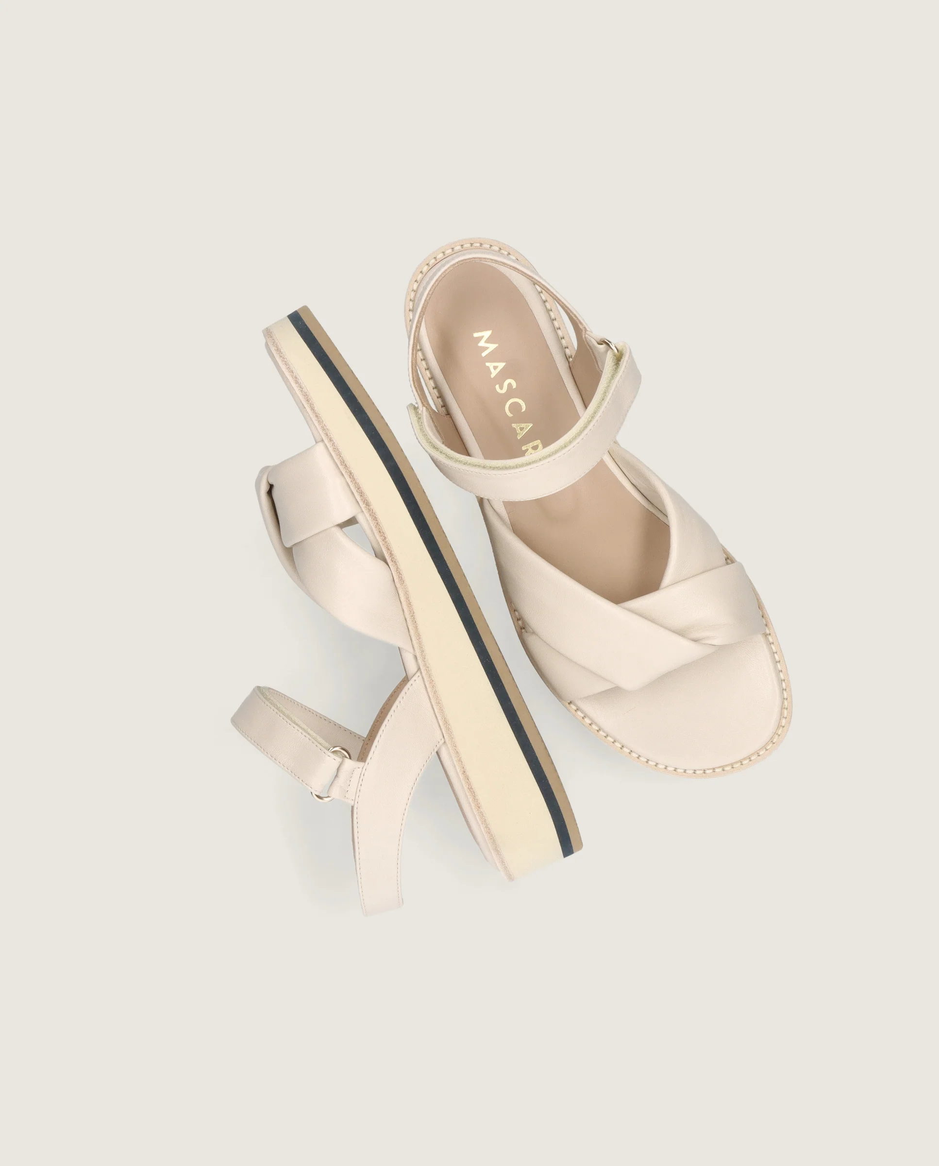 Sandalias Lygia Blancos Piel - Image 4