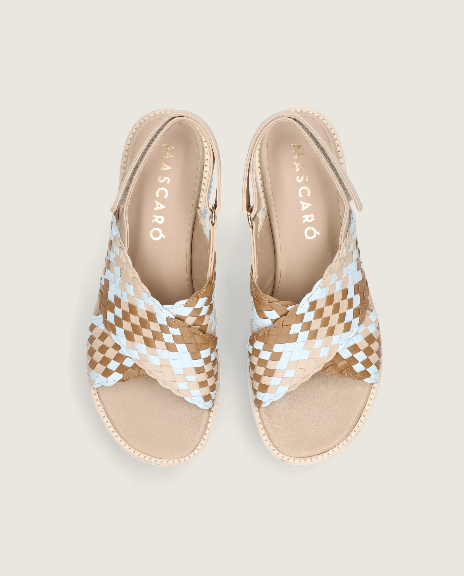 Sandalias Lygia Marrones Piel - Image 2