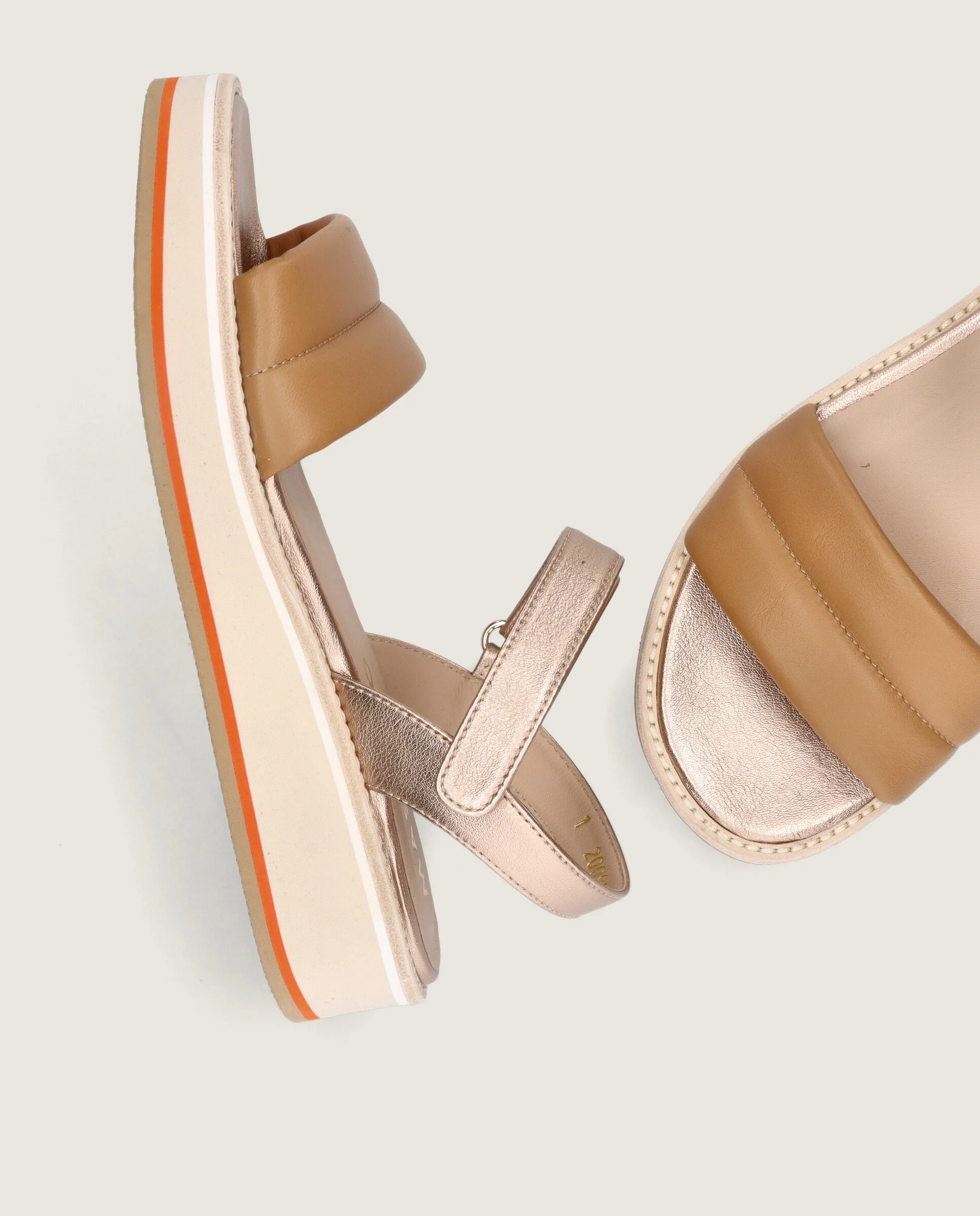 Sandalias Lygia Marrones Piel - Image 4