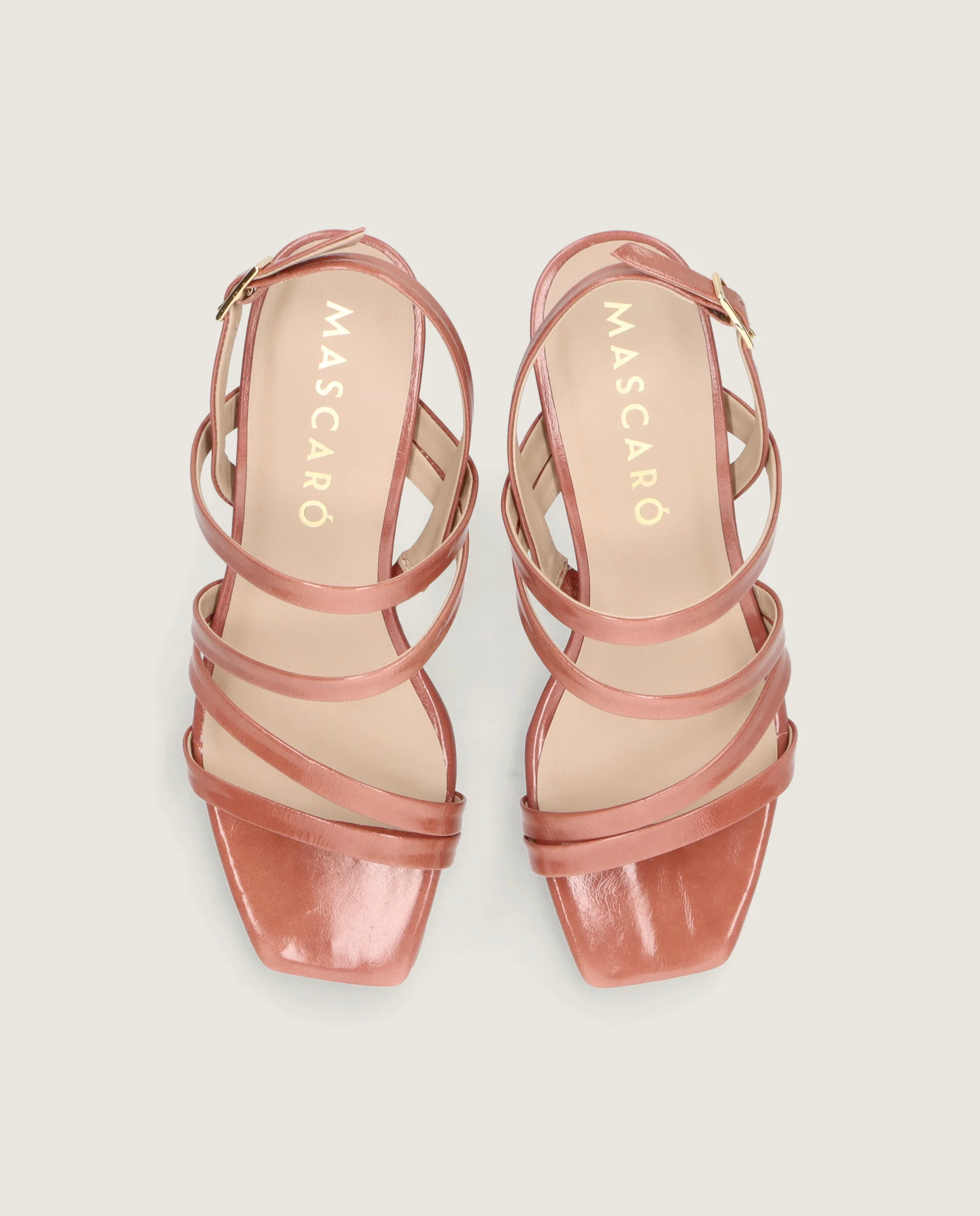 Sandalias Mandy Rosas Piel - Image 2
