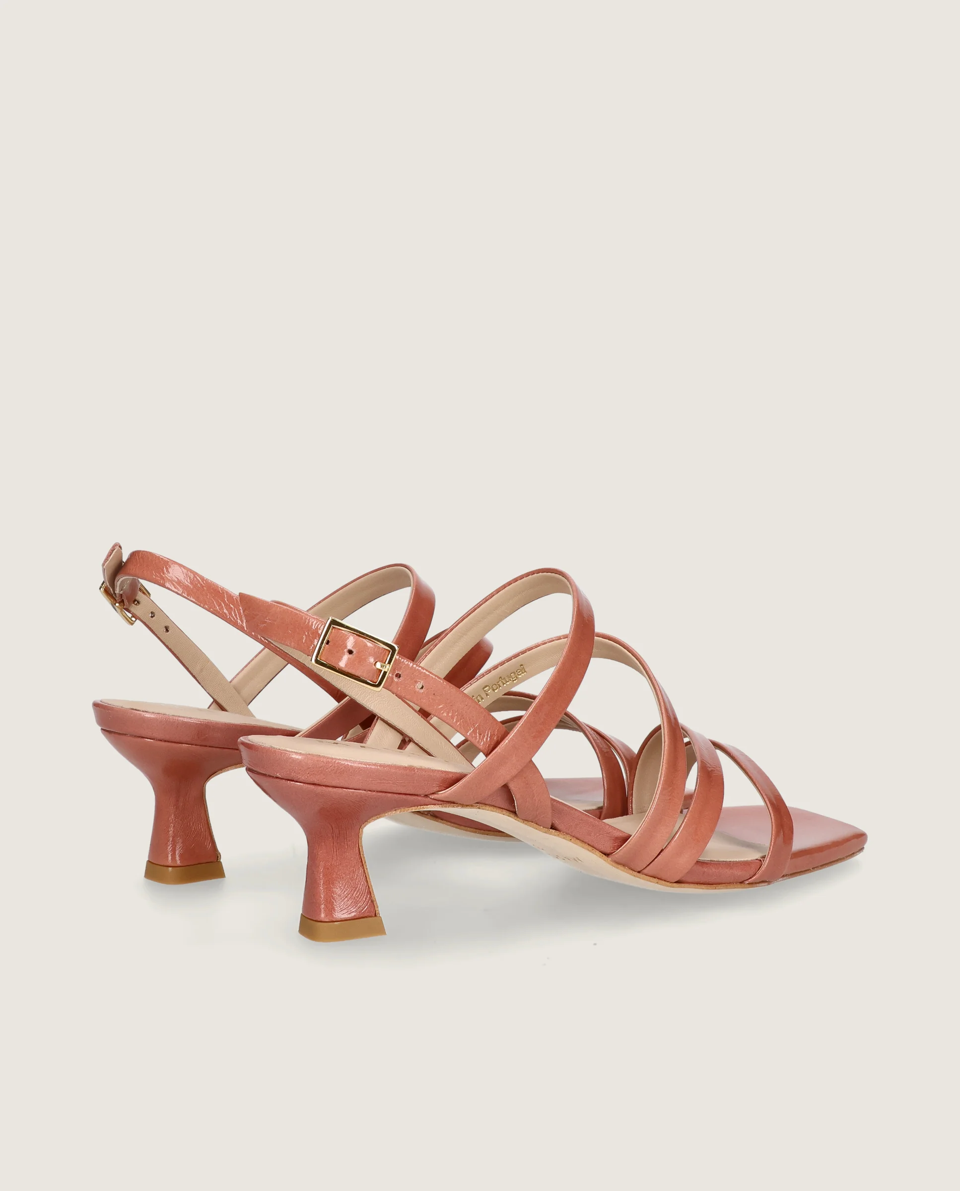 Sandalias Mandy Rosas Piel - Image 4