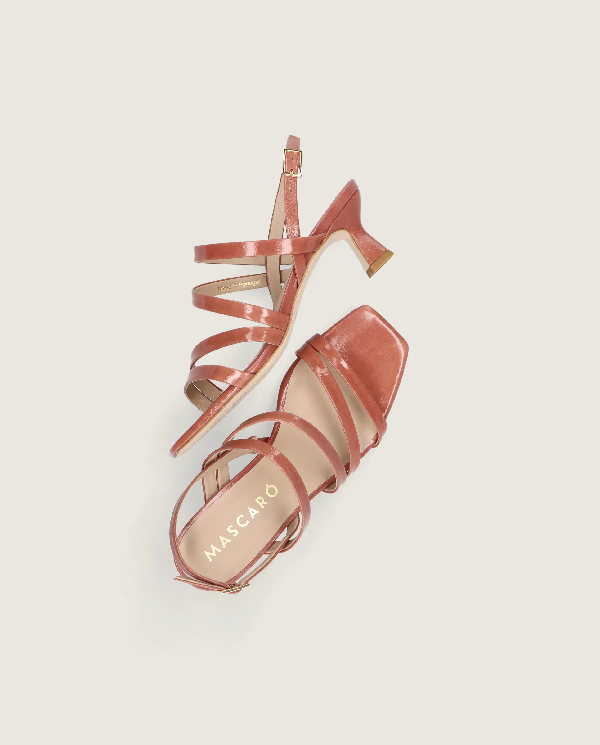 Sandalias Mandy Rosas Piel - Image 5