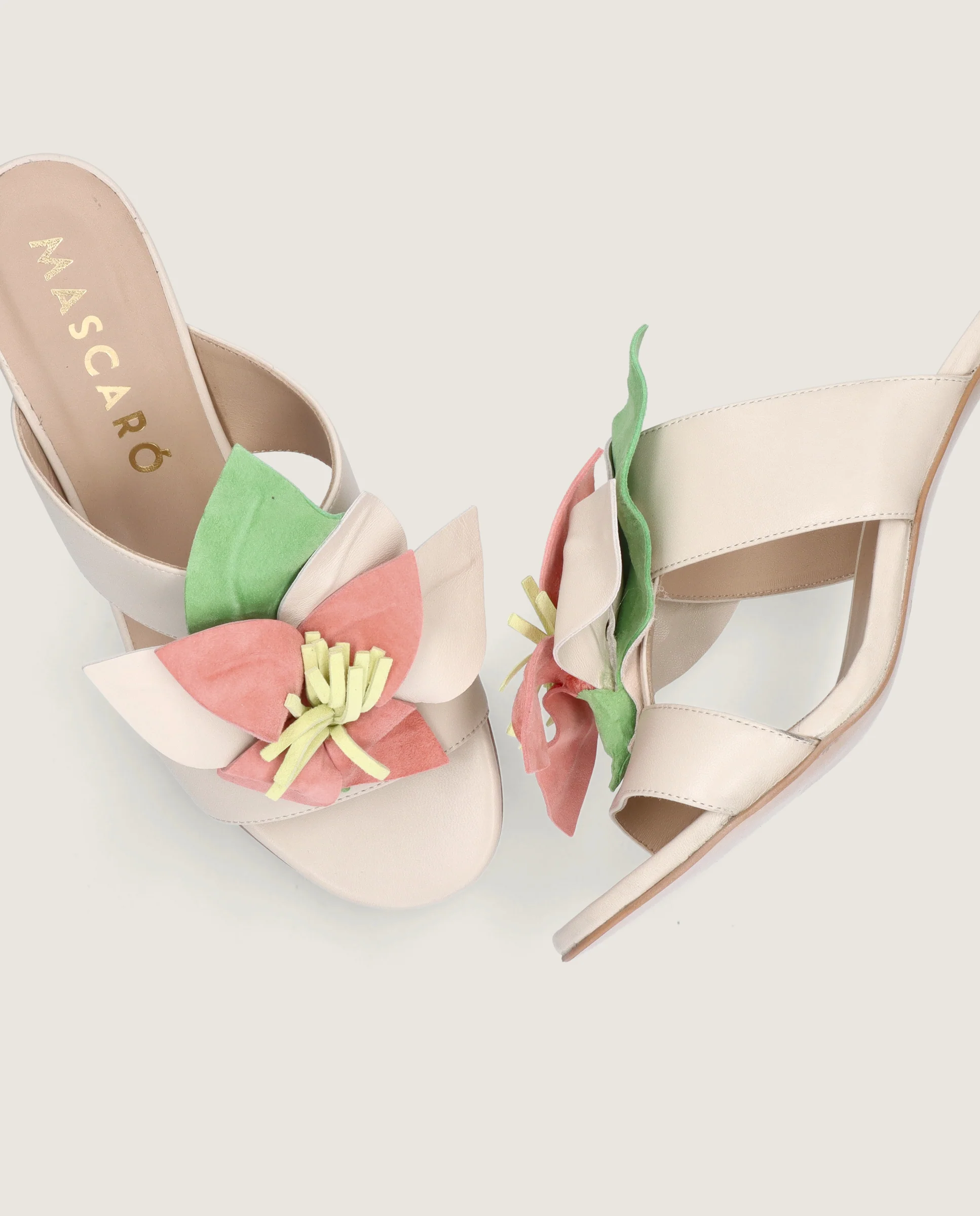 Sandalias Maria Blancos Piel - Image 4
