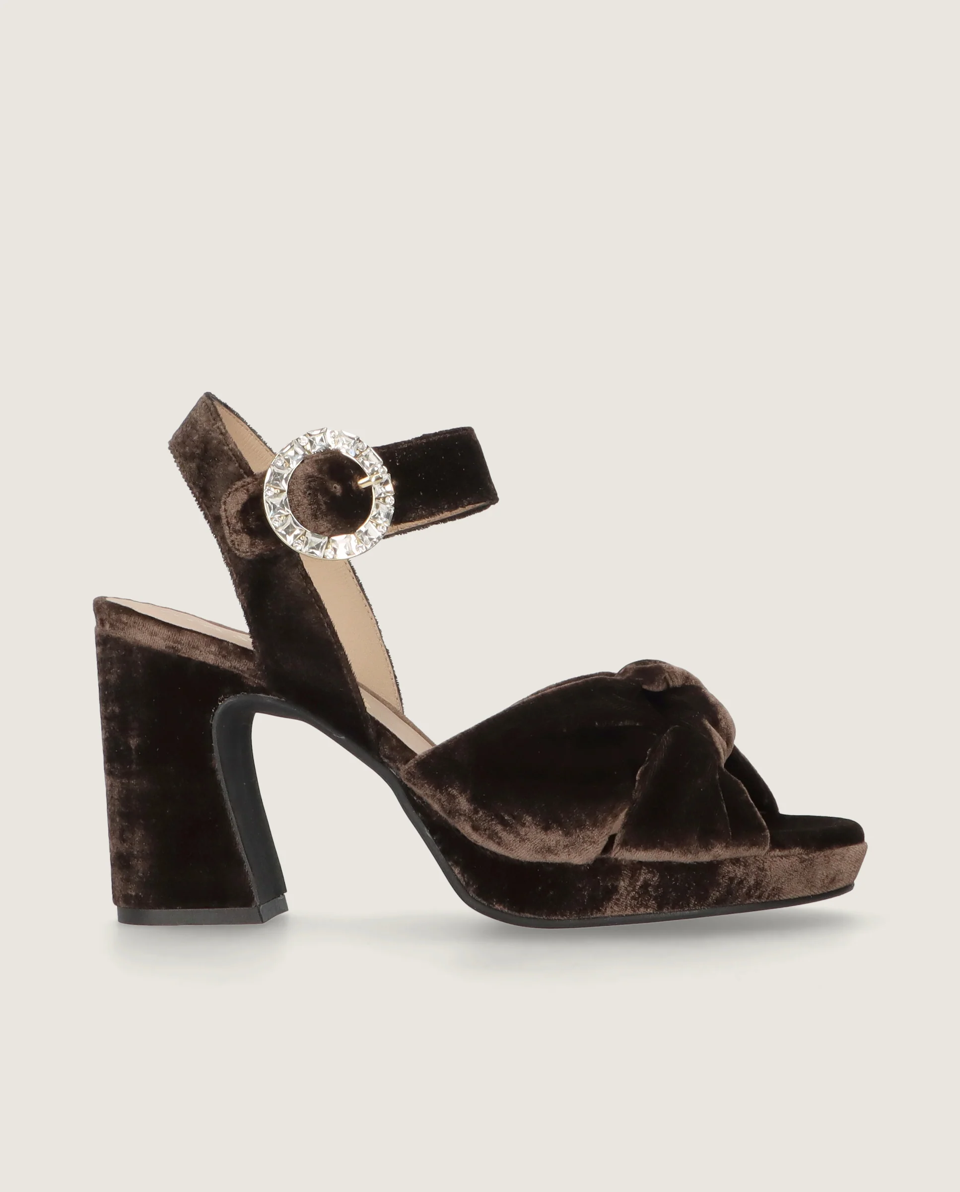Sandalias Mary Marrones Tejidos - Image 3
