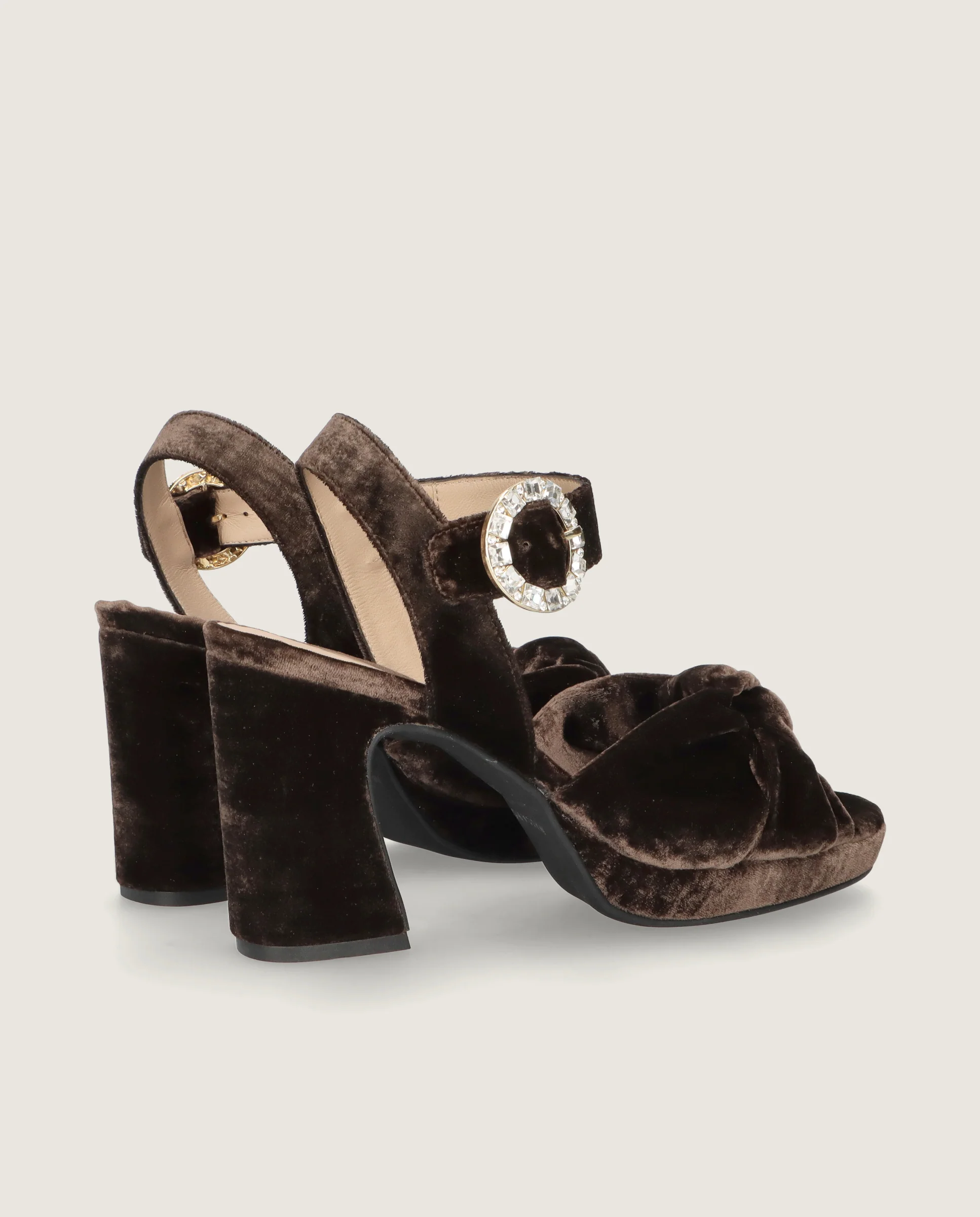 Sandalias Mary Marrones Tejidos - Image 4