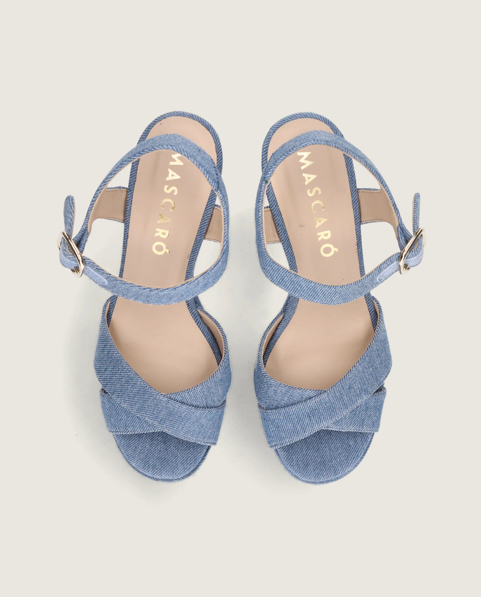 Sandalias Ruth Azules Tejidos - Image 2