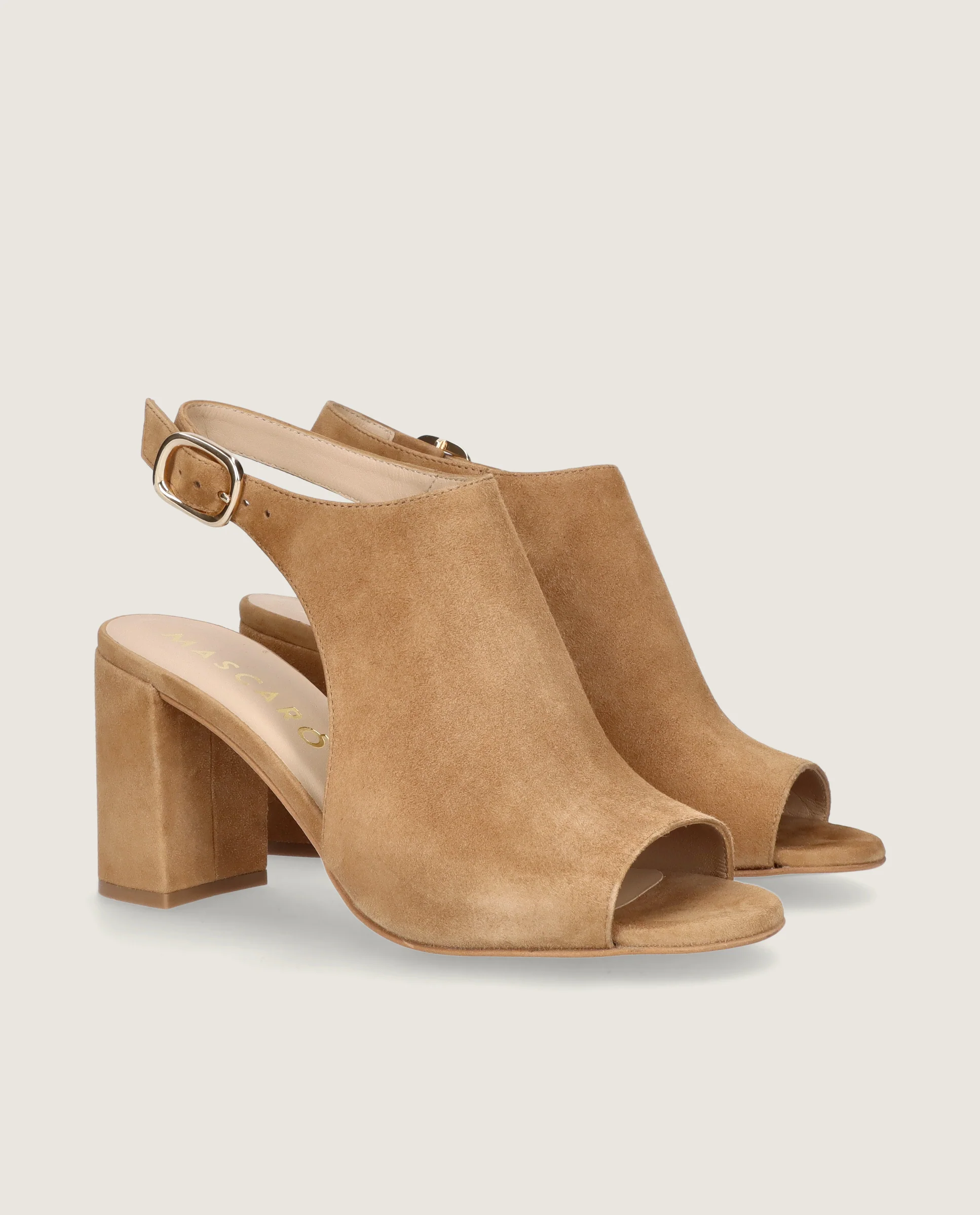 Sandalias Ruth Marrones Ante