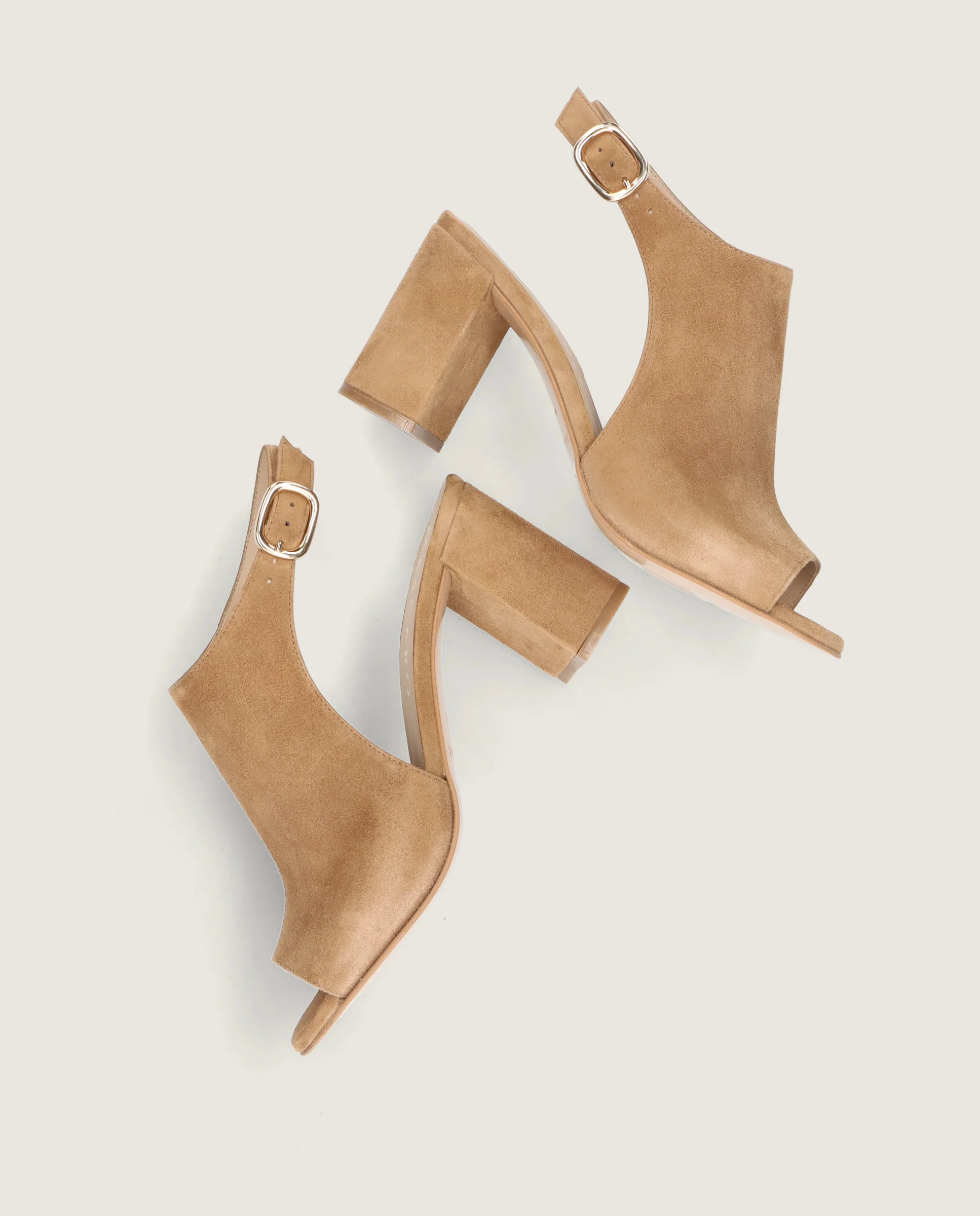Sandalias Ruth Marrones Ante - Image 4