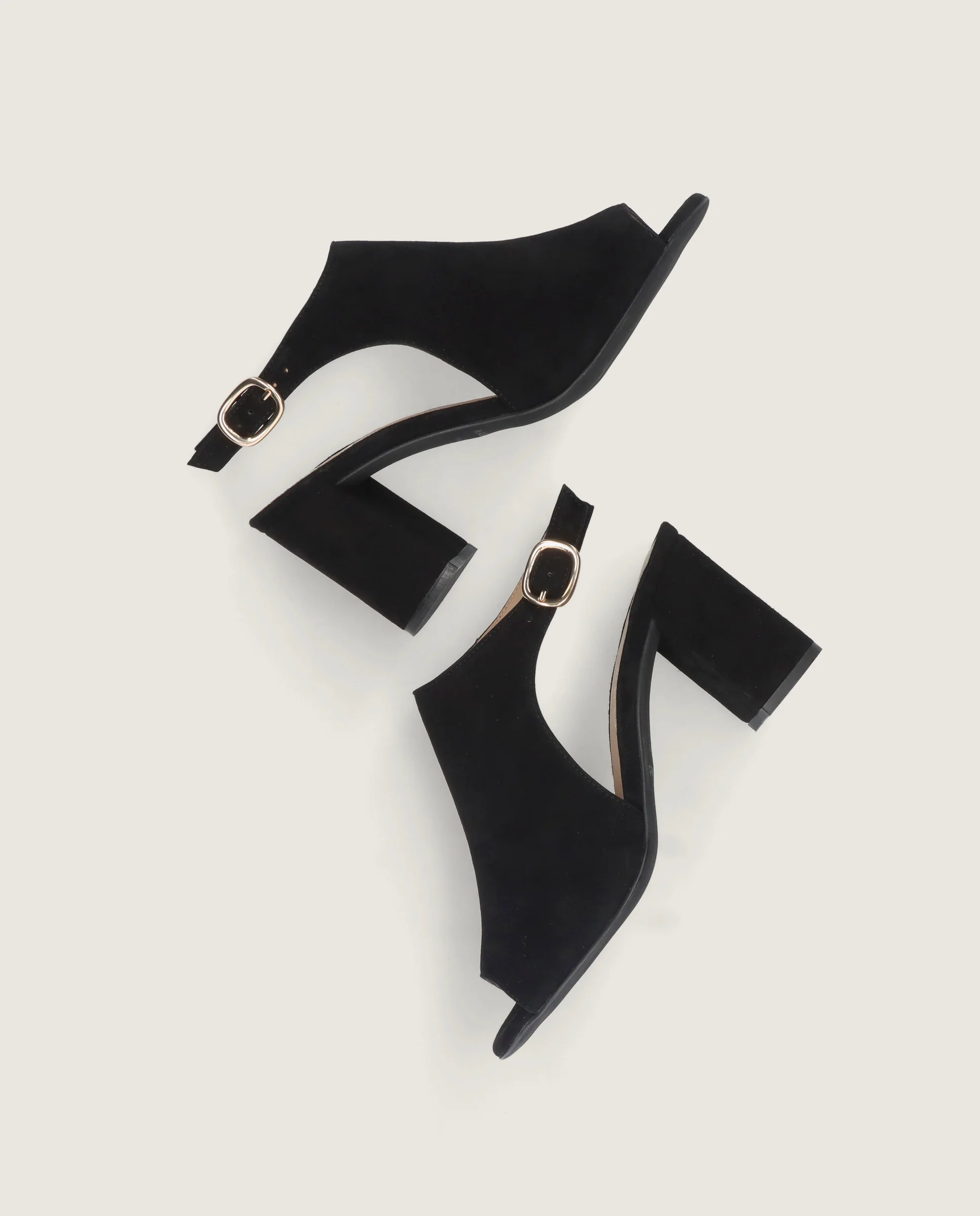 Sandalias Ruth Negros Ante - Image 4