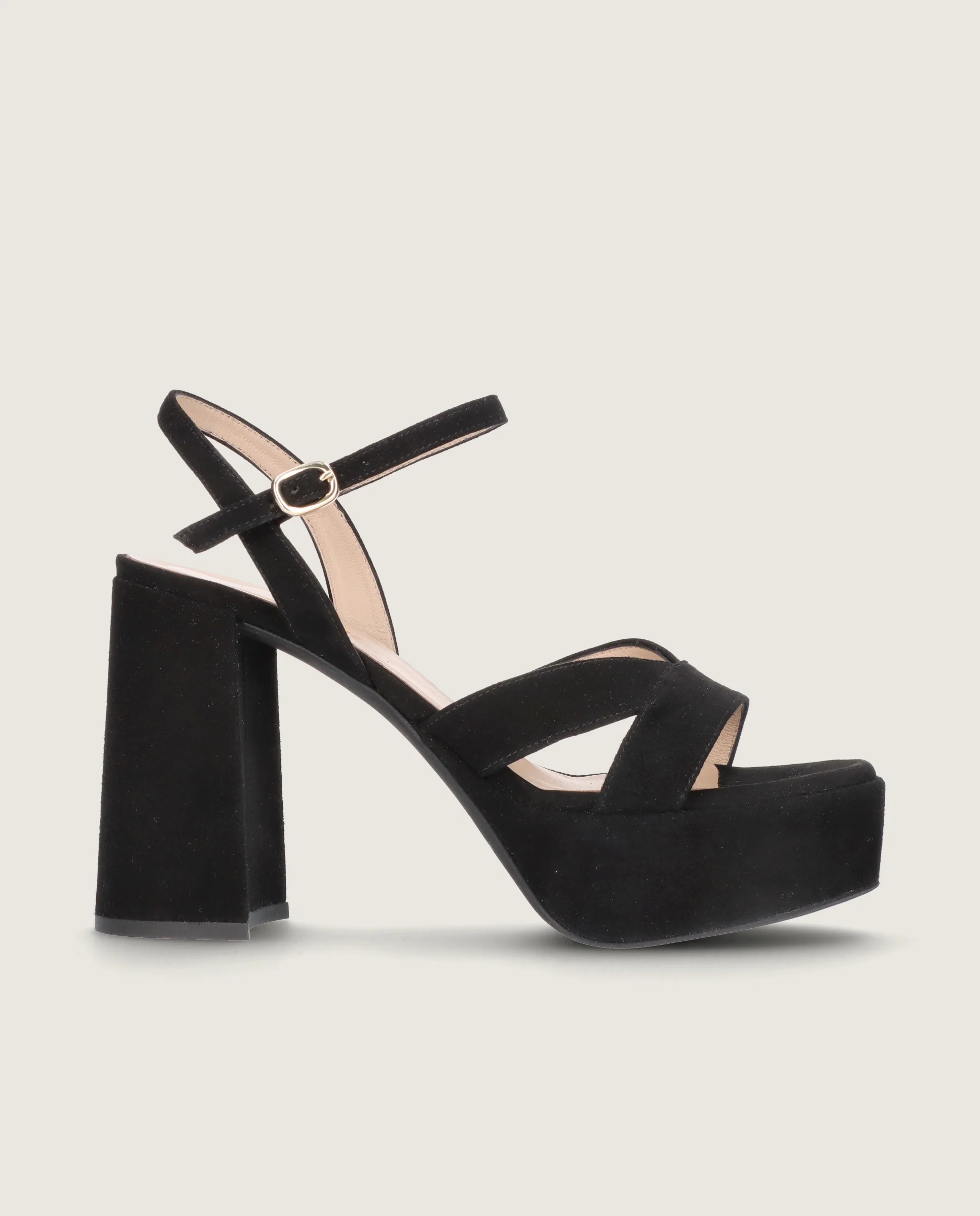 Sandalias Ruth Negros Ante - Image 3