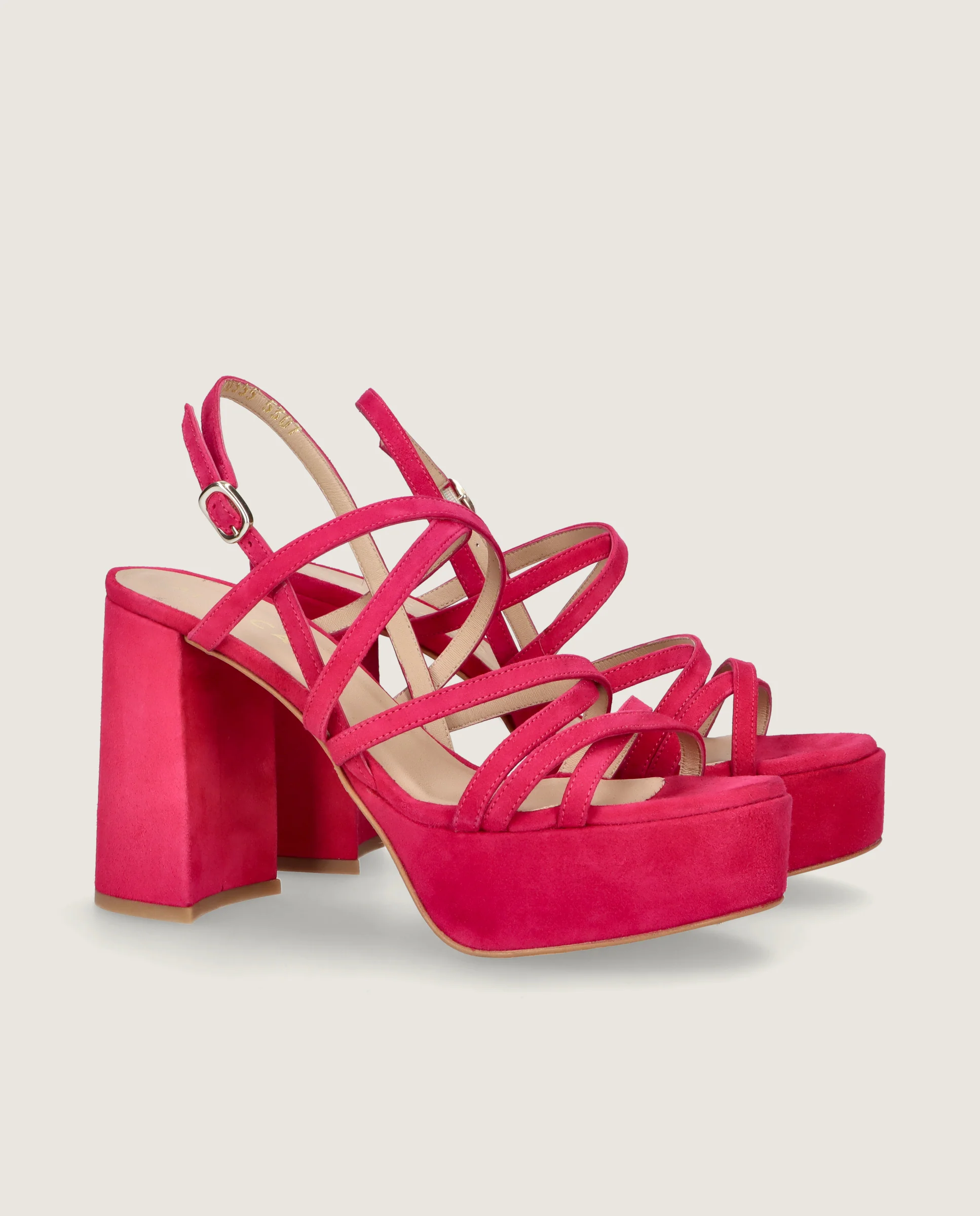 Sandalias Ruth Rosas Ante