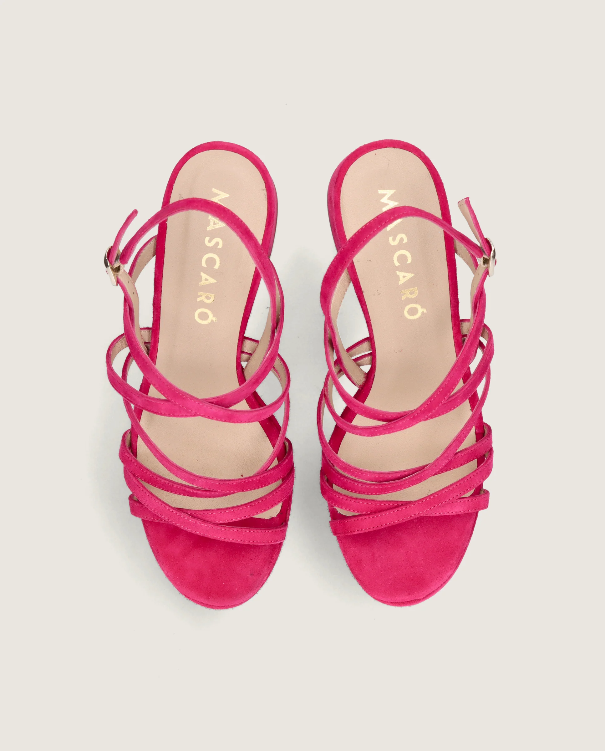 Sandalias Ruth Rosas Ante - Image 2