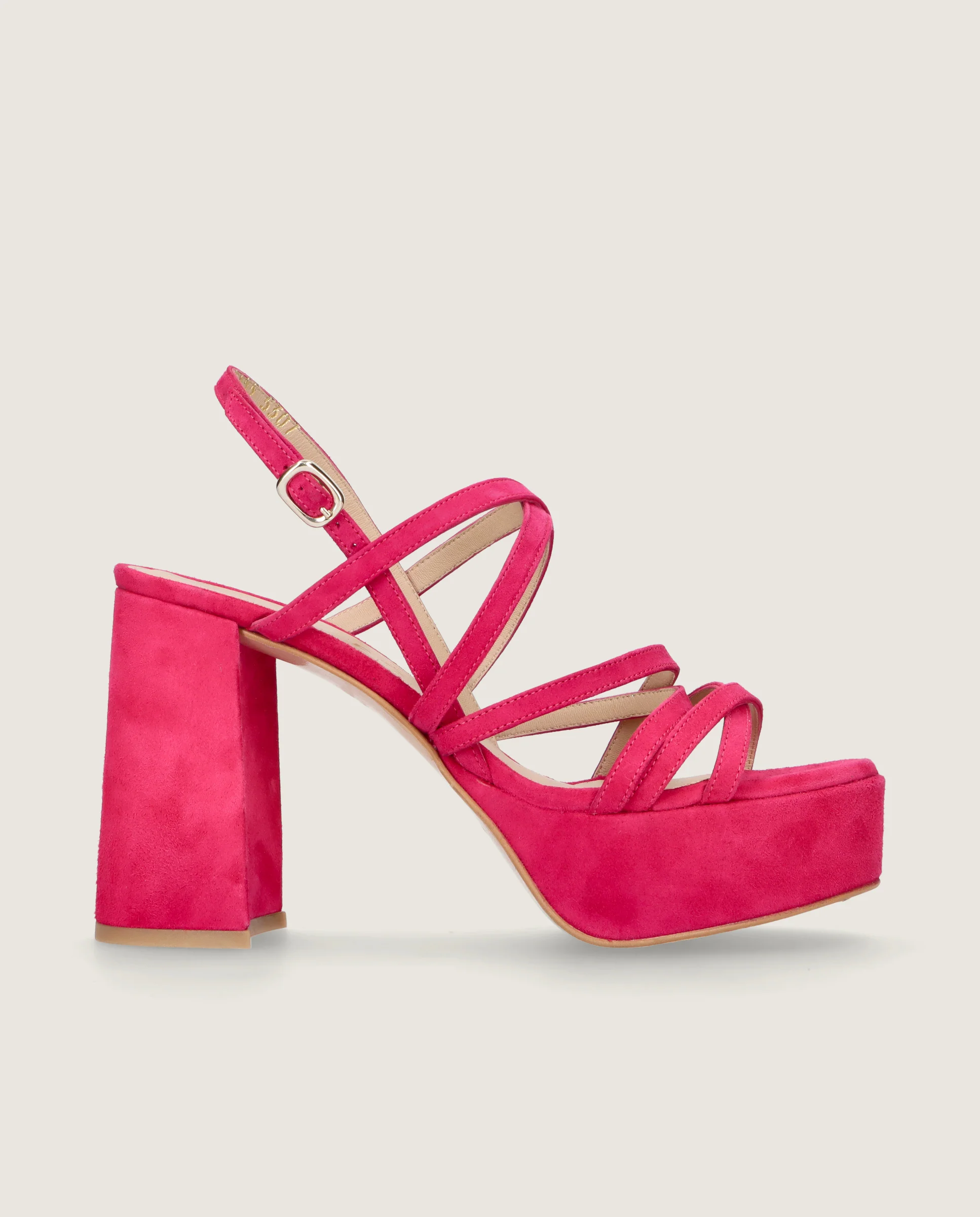 Sandalias Ruth Rosas Ante - Image 3