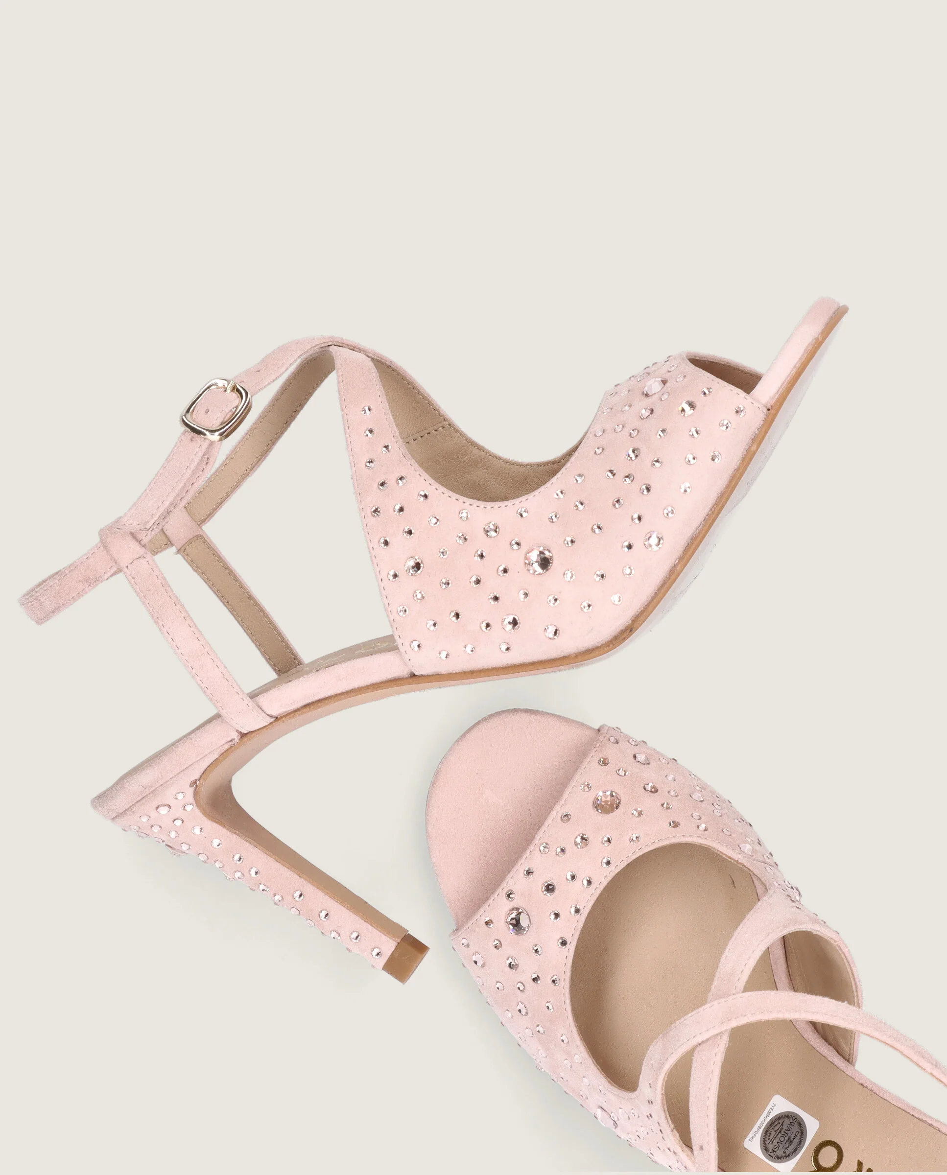 Sandalias Ruth Rosas Ante - Image 4
