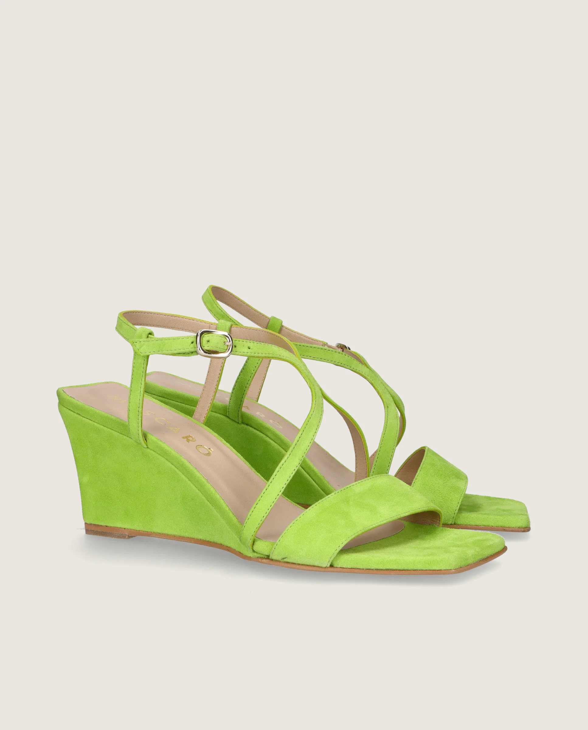 Sandalias Stella Verdes Ante