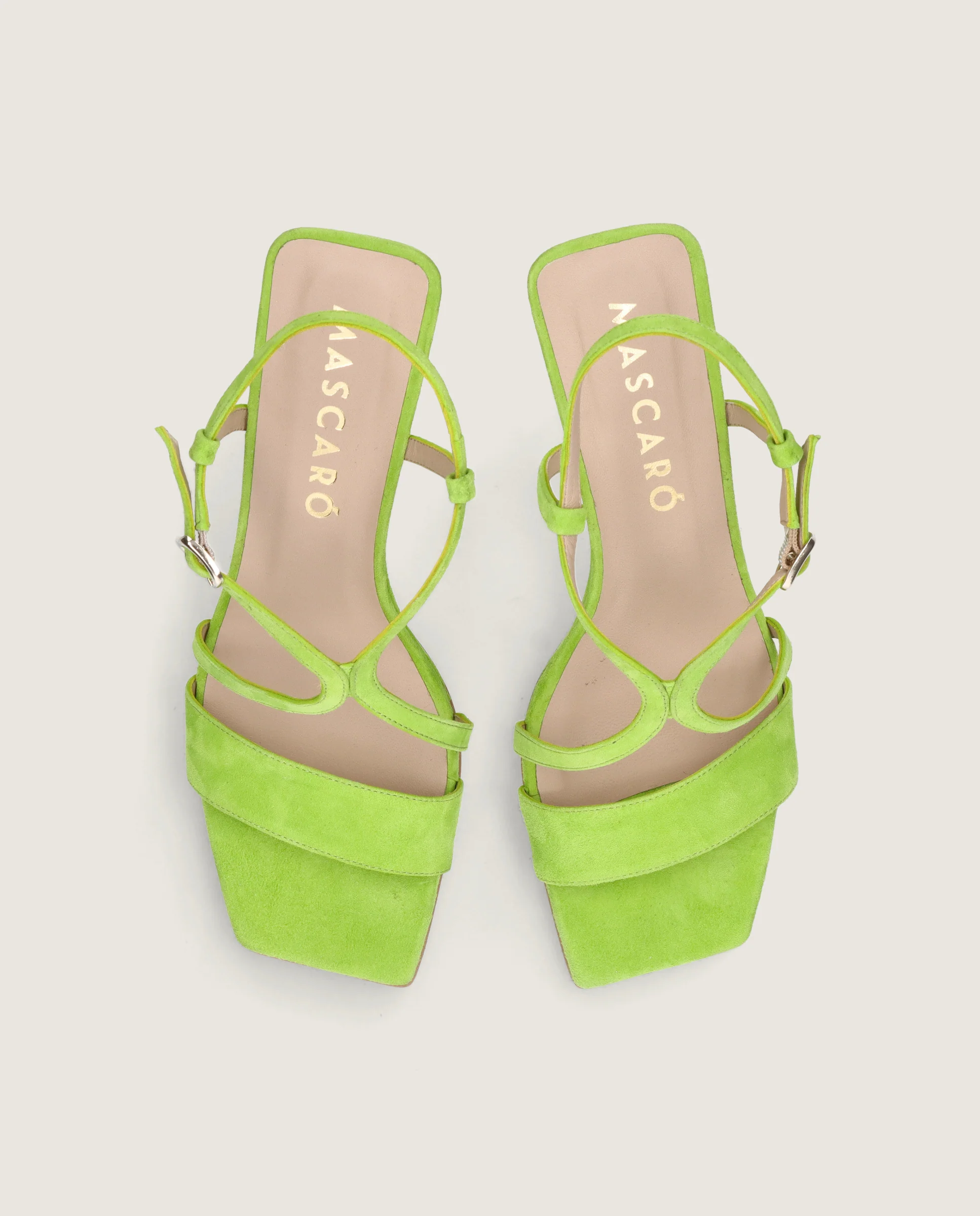 Sandalias Stella Verdes Ante - Image 2