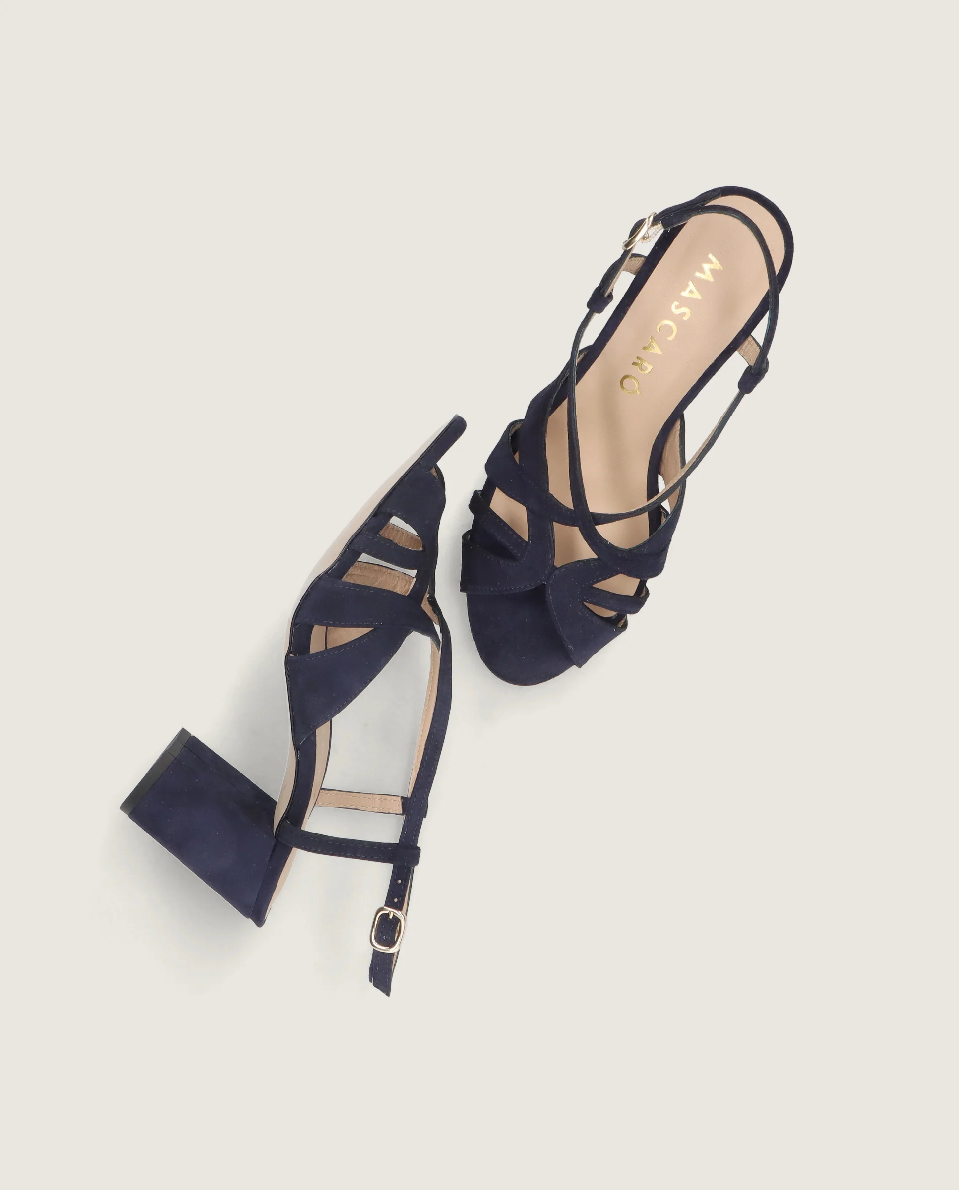 Sandalias Thais Azules Ante - Image 5