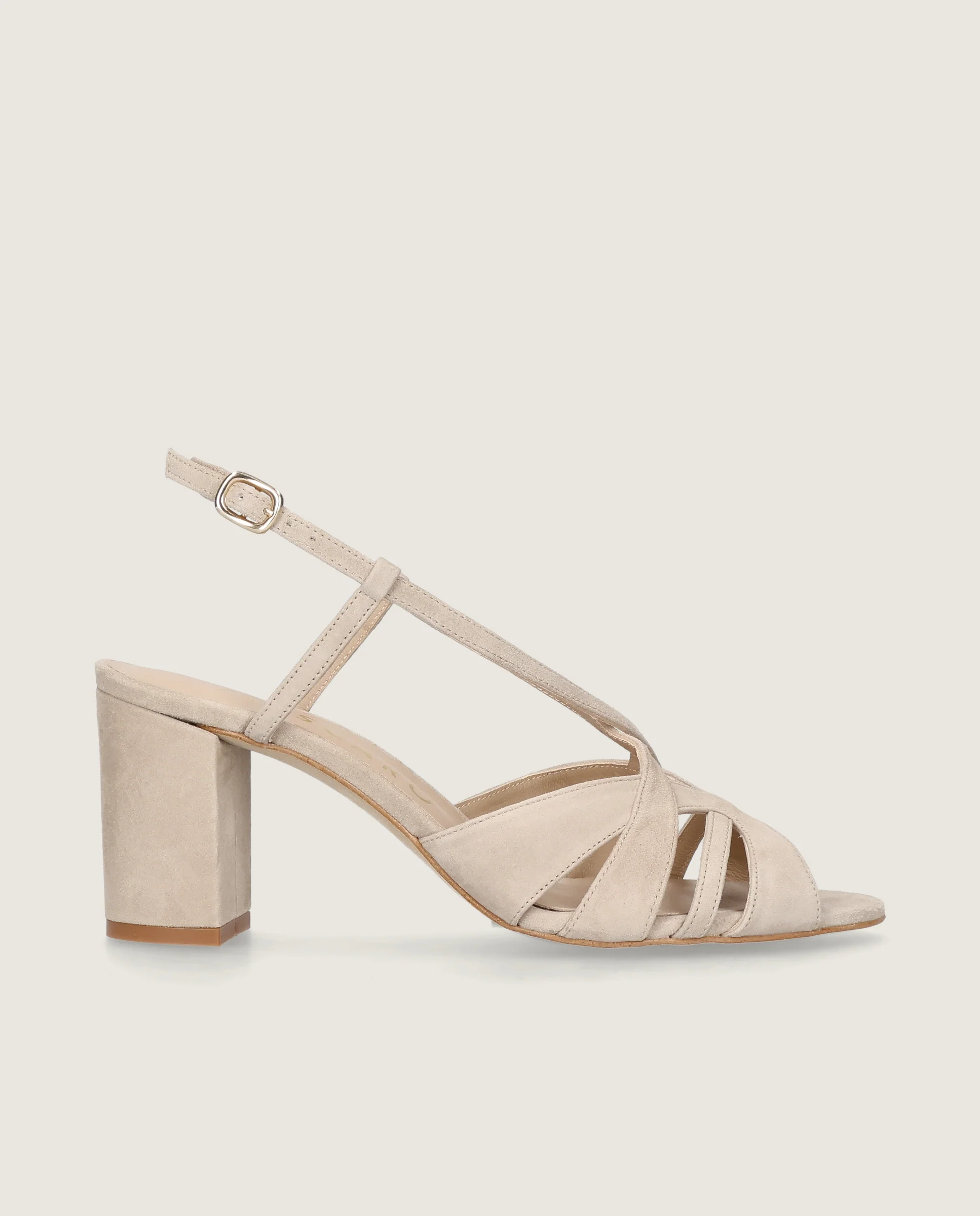 Sandalias Thais Grises Ante - Image 3
