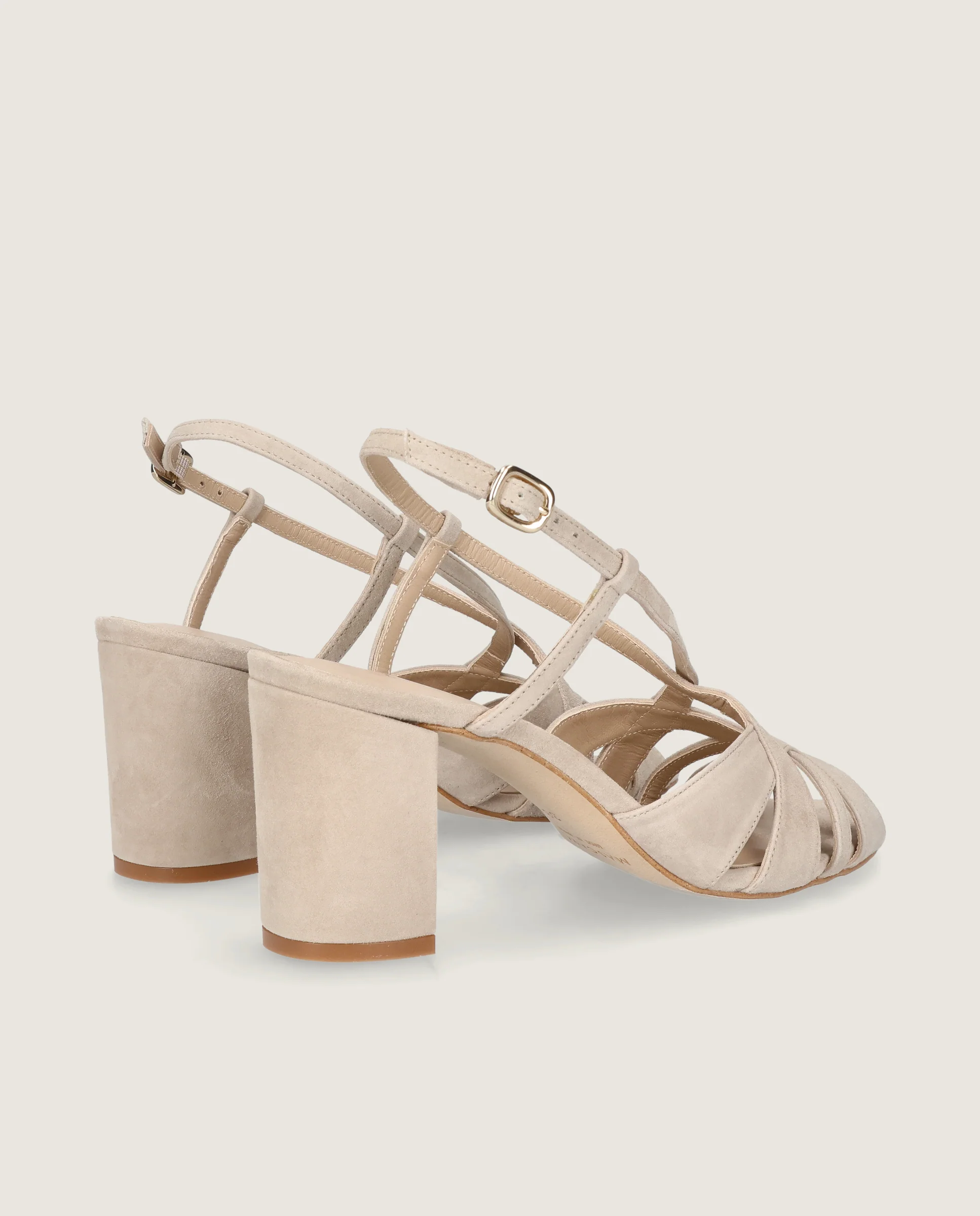 Sandalias Thais Grises Ante - Image 4