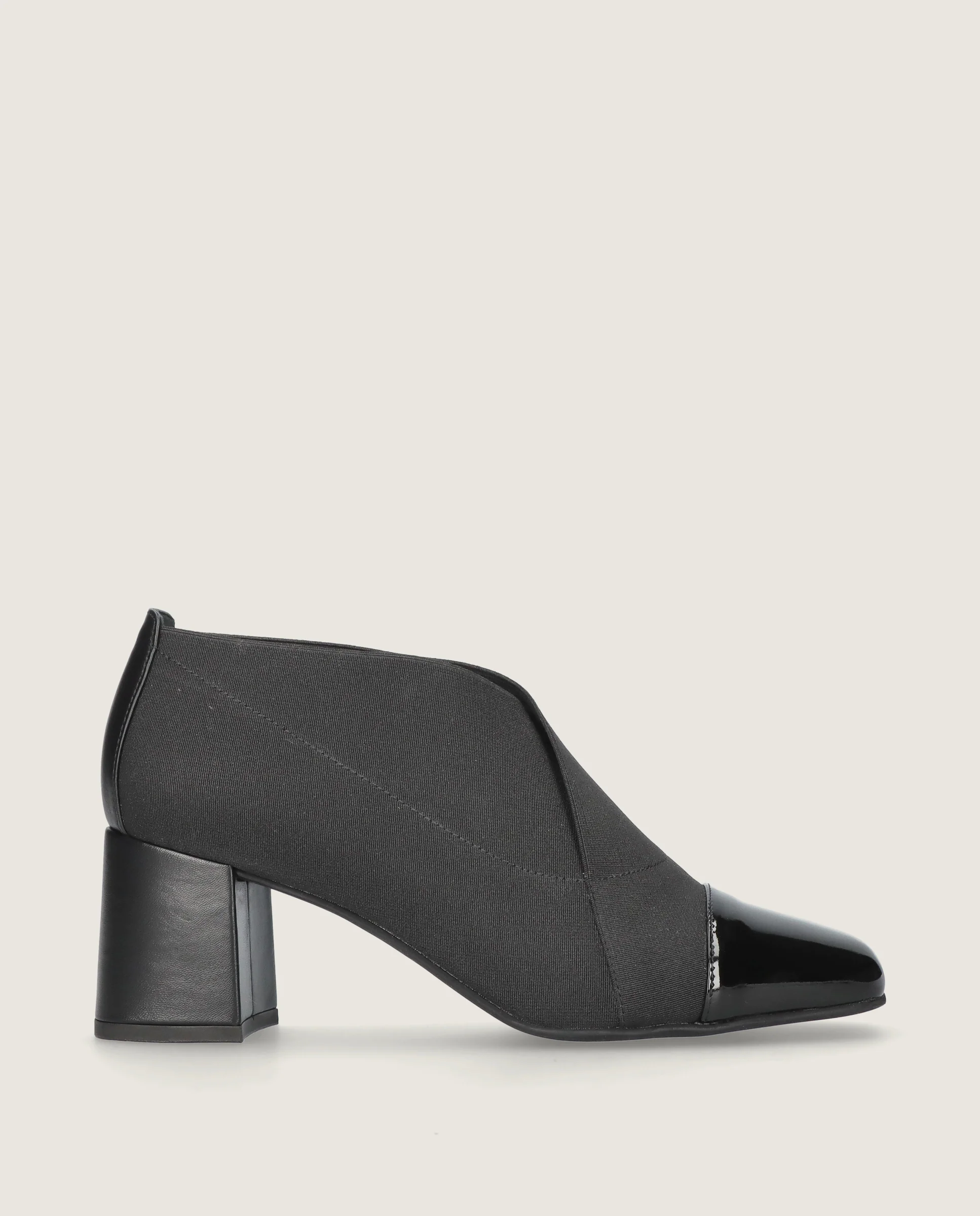Zapatos Abotinados Anuk Negros Charol - Image 3
