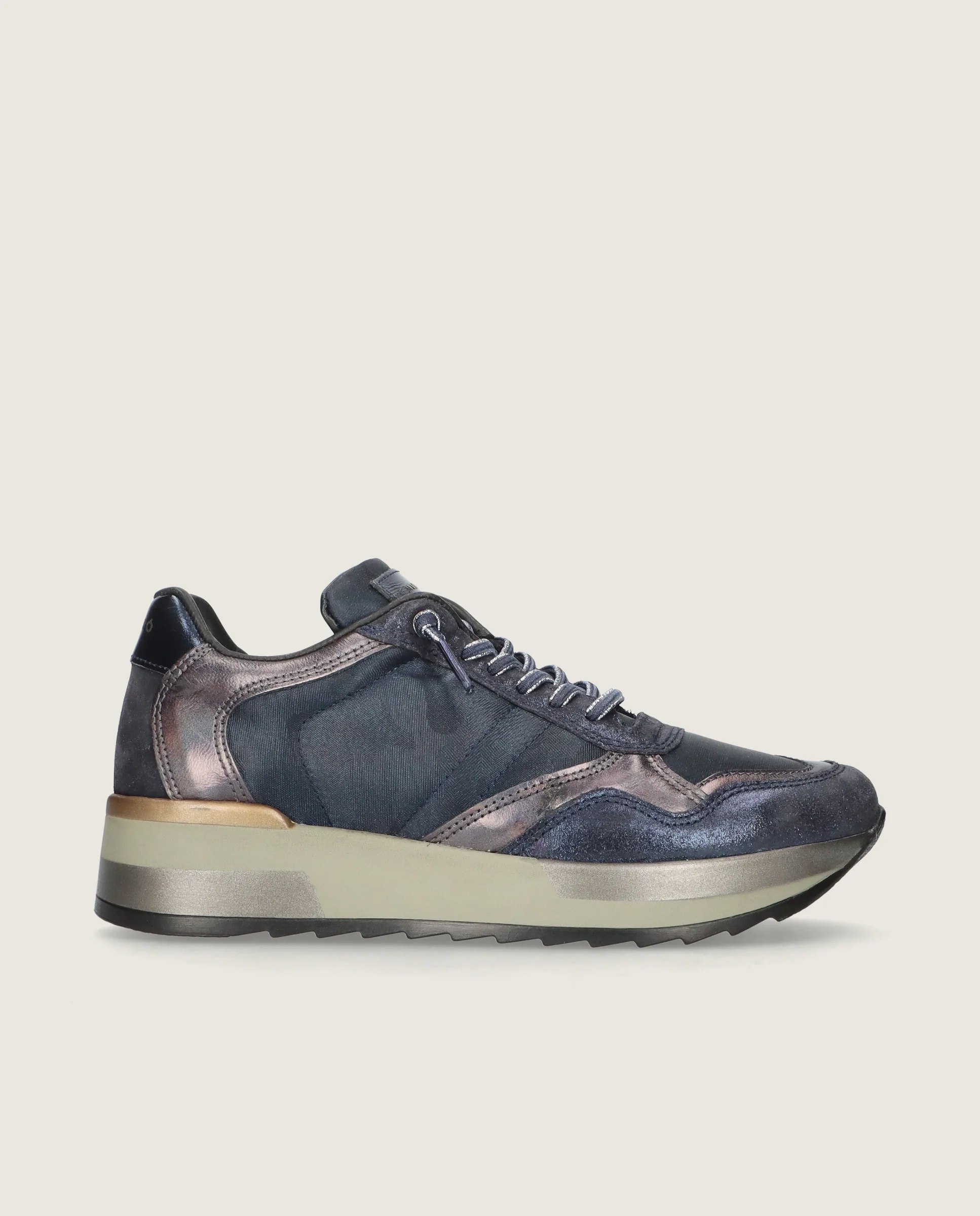 Zapatos Steffi Azules Piel - Image 3
